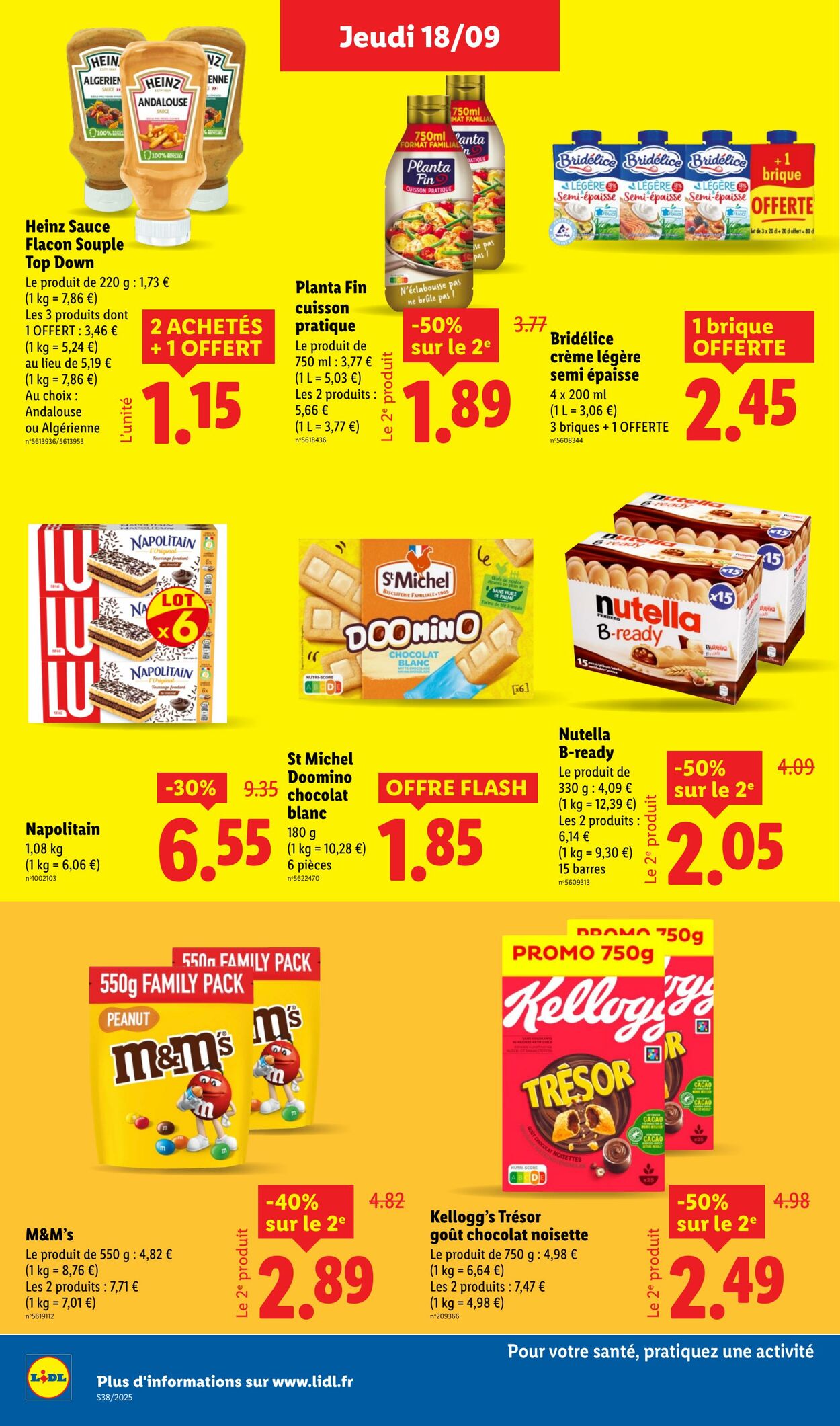 Catalogue Lidl 18.09.2025 - 24.09.2025