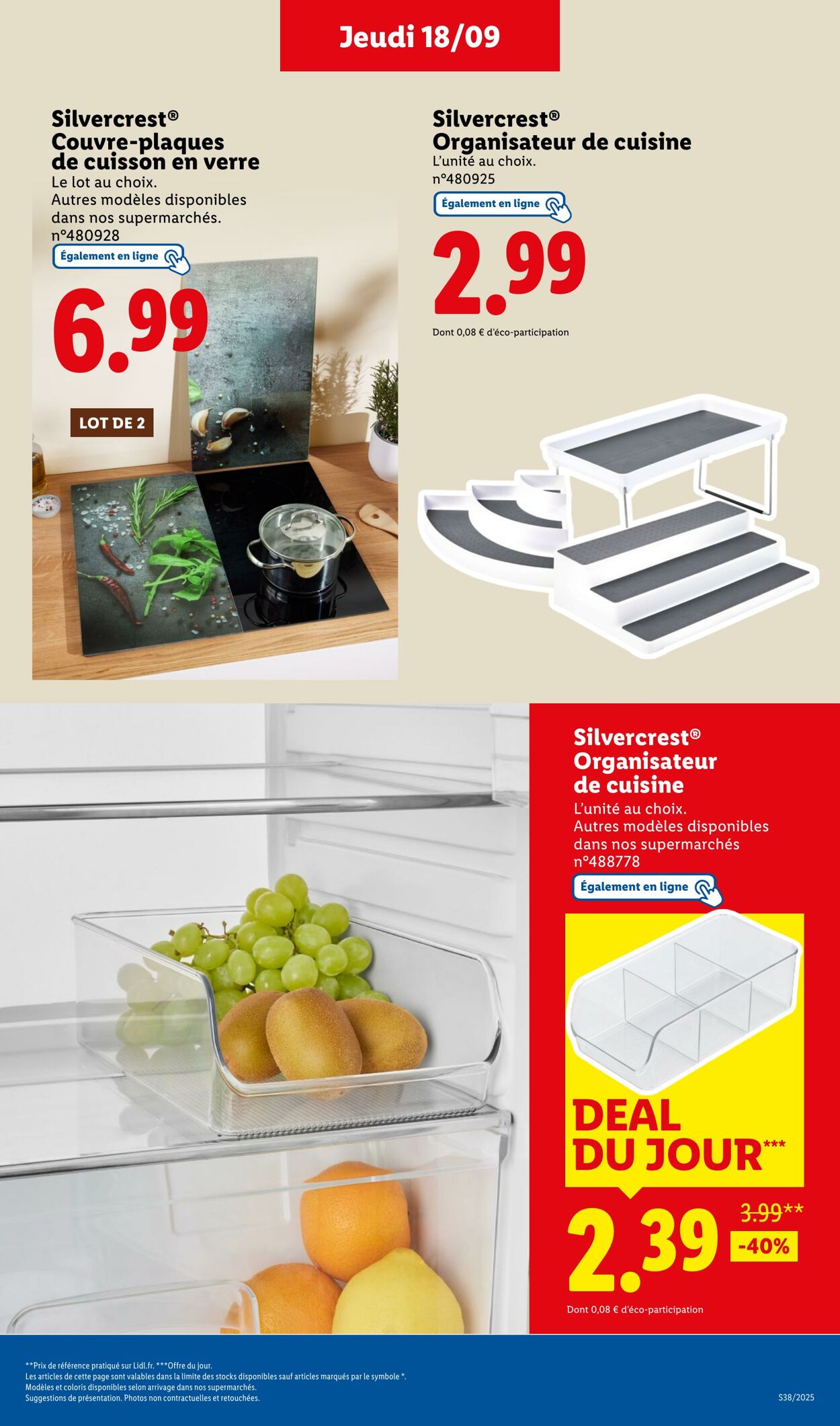 Catalogue Lidl 18.09.2025 - 24.09.2025