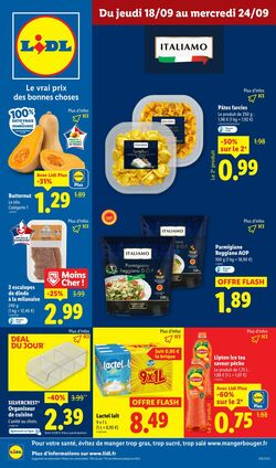 Catalogue Lidl 18.09.2025 - 24.09.2025