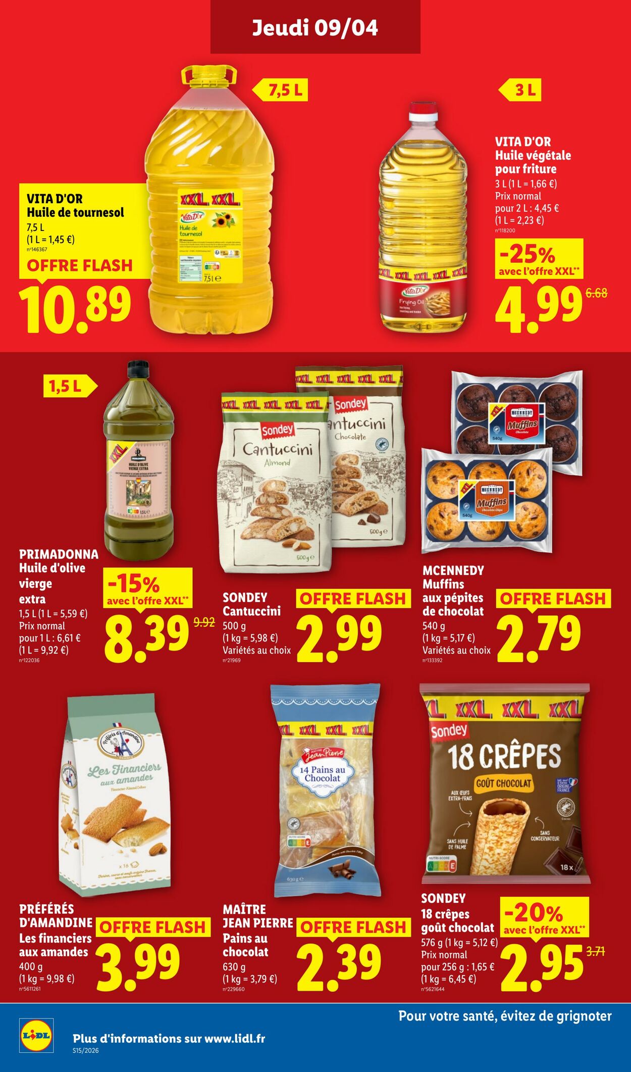 Catalogue Lidl 05.04.2026 - 15.04.2026