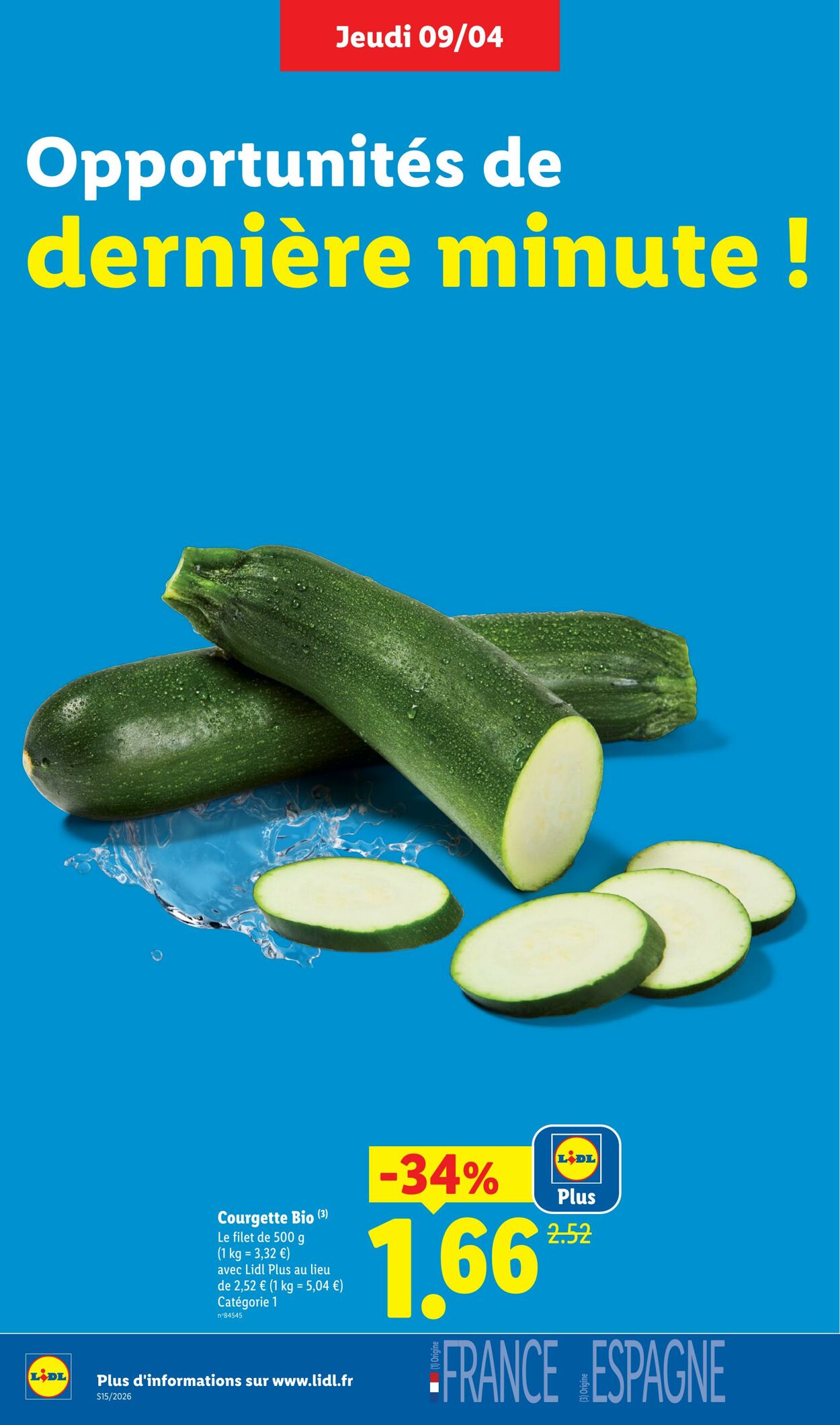 Catalogue Lidl 05.04.2026 - 15.04.2026
