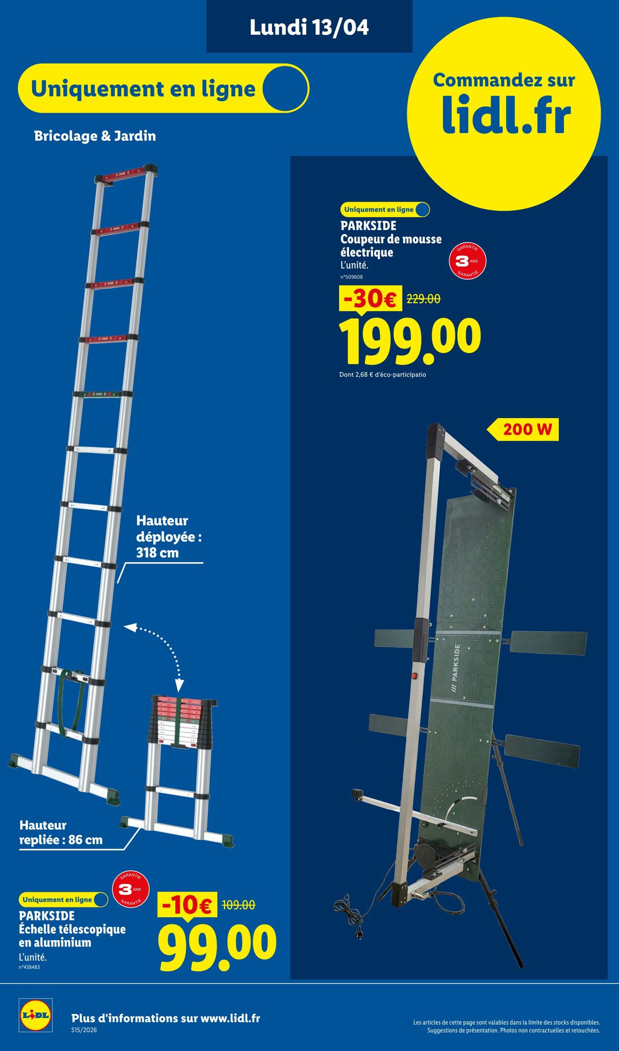 Catalogue Lidl 05.04.2026 - 15.04.2026