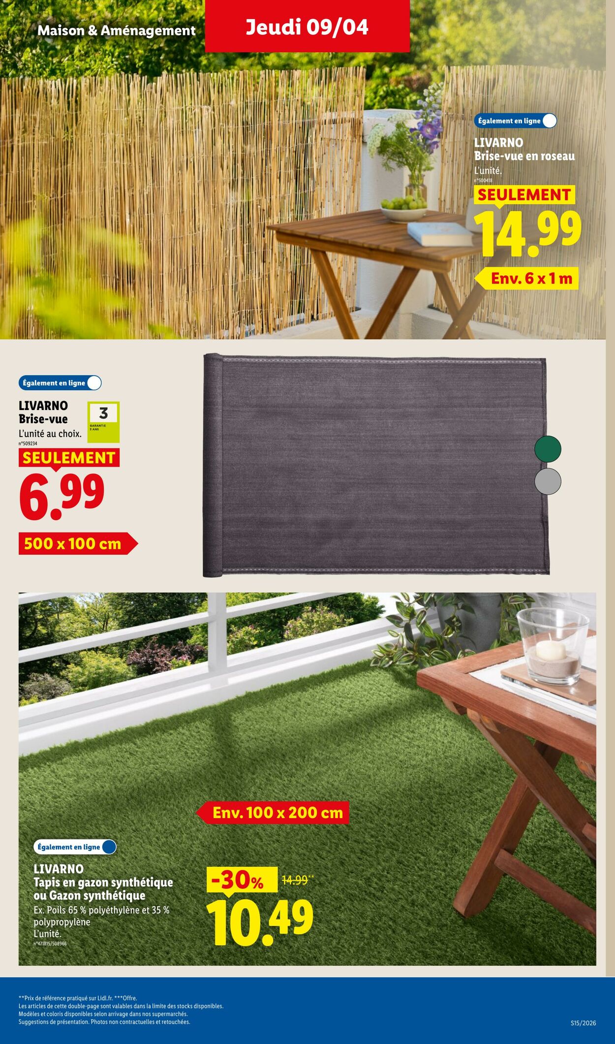 Catalogue Lidl 05.04.2026 - 15.04.2026