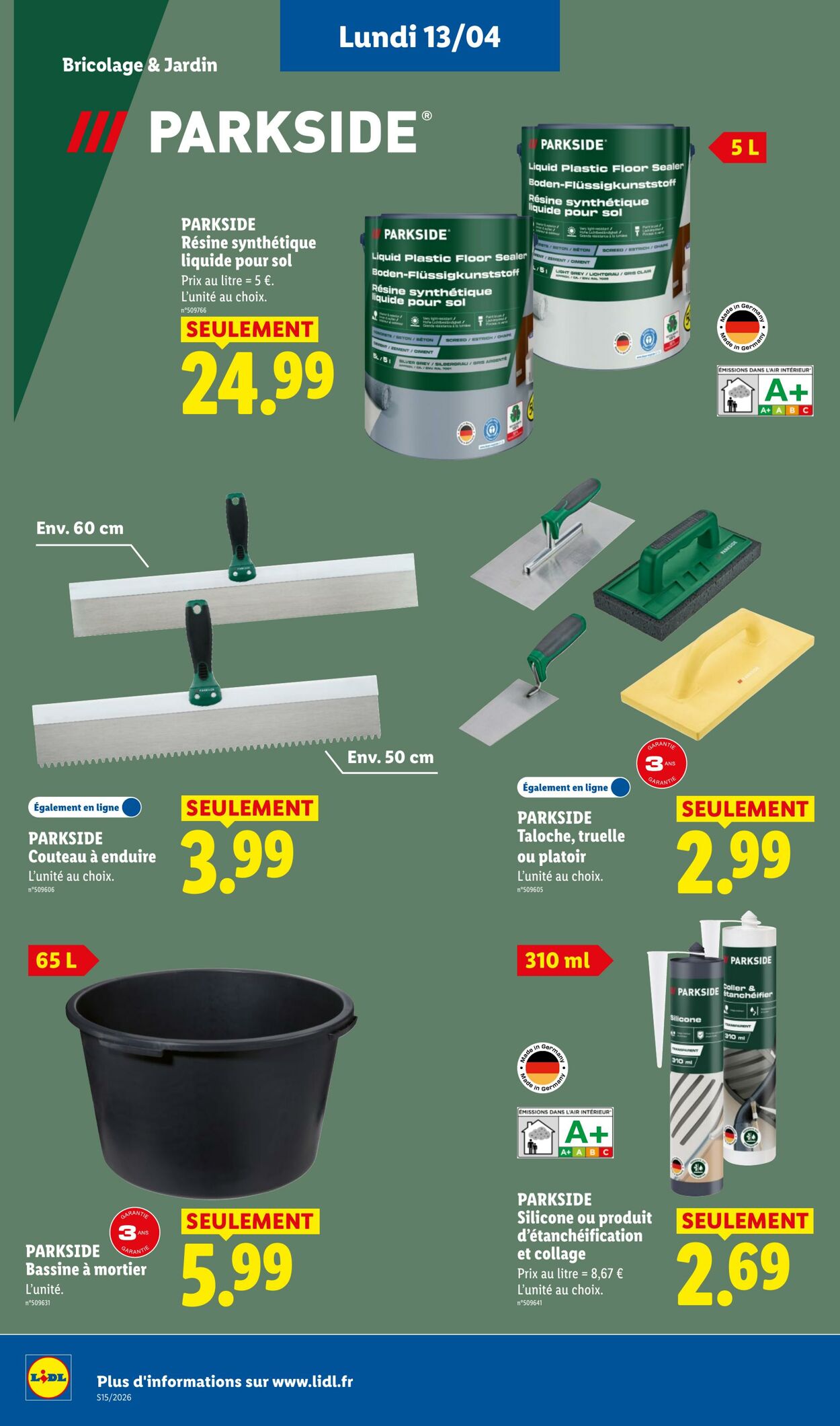 Catalogue Lidl 05.04.2026 - 15.04.2026