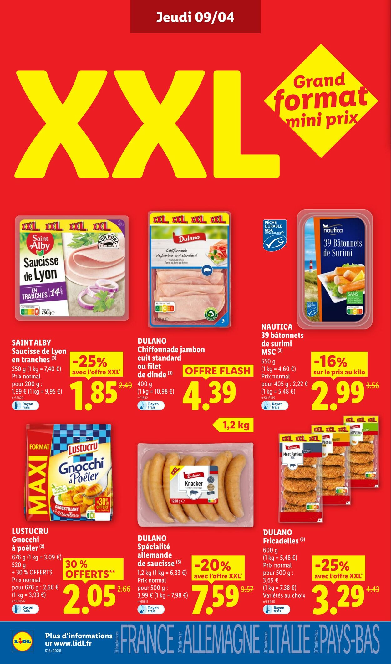 Catalogue Lidl 05.04.2026 - 15.04.2026