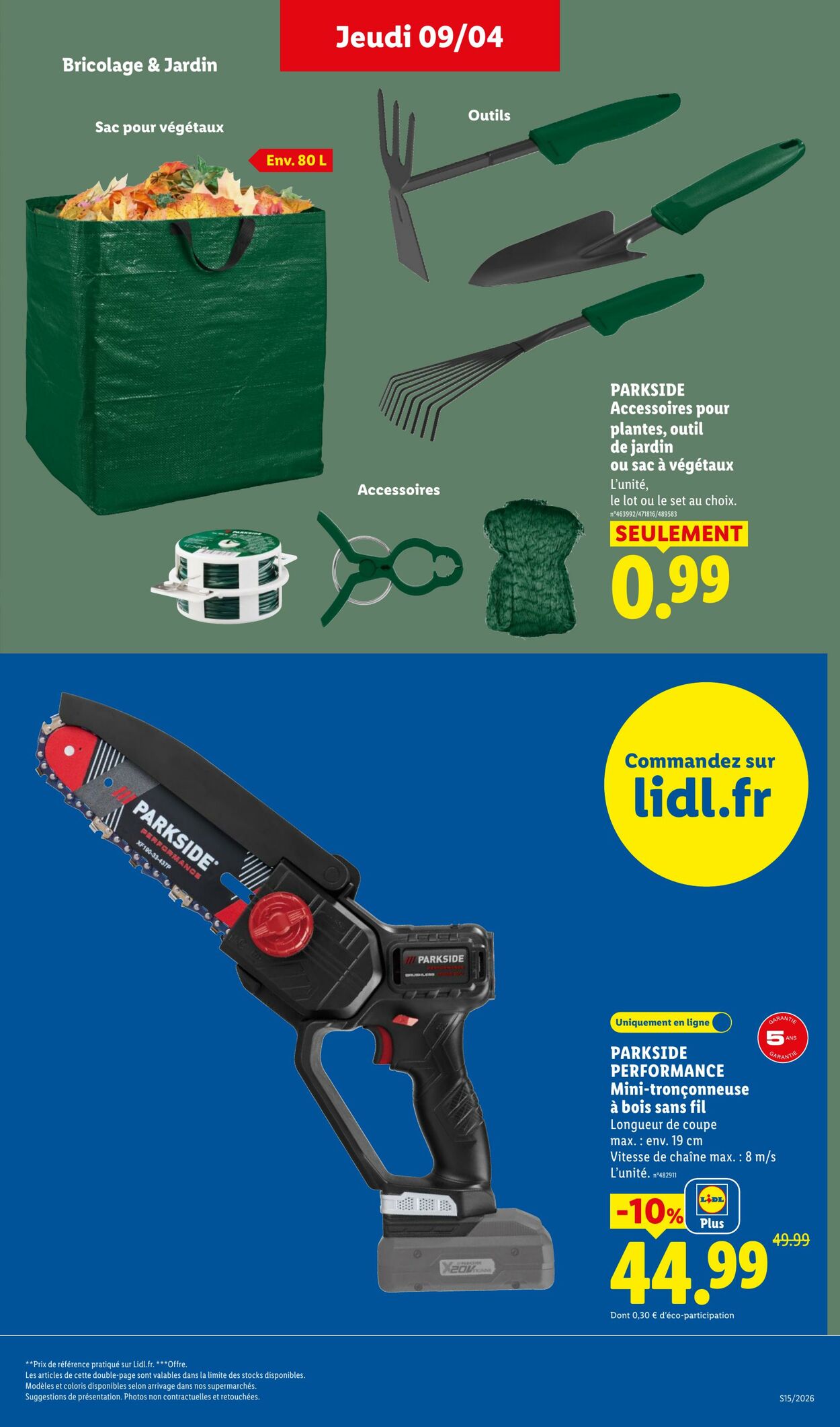 Catalogue Lidl 05.04.2026 - 15.04.2026