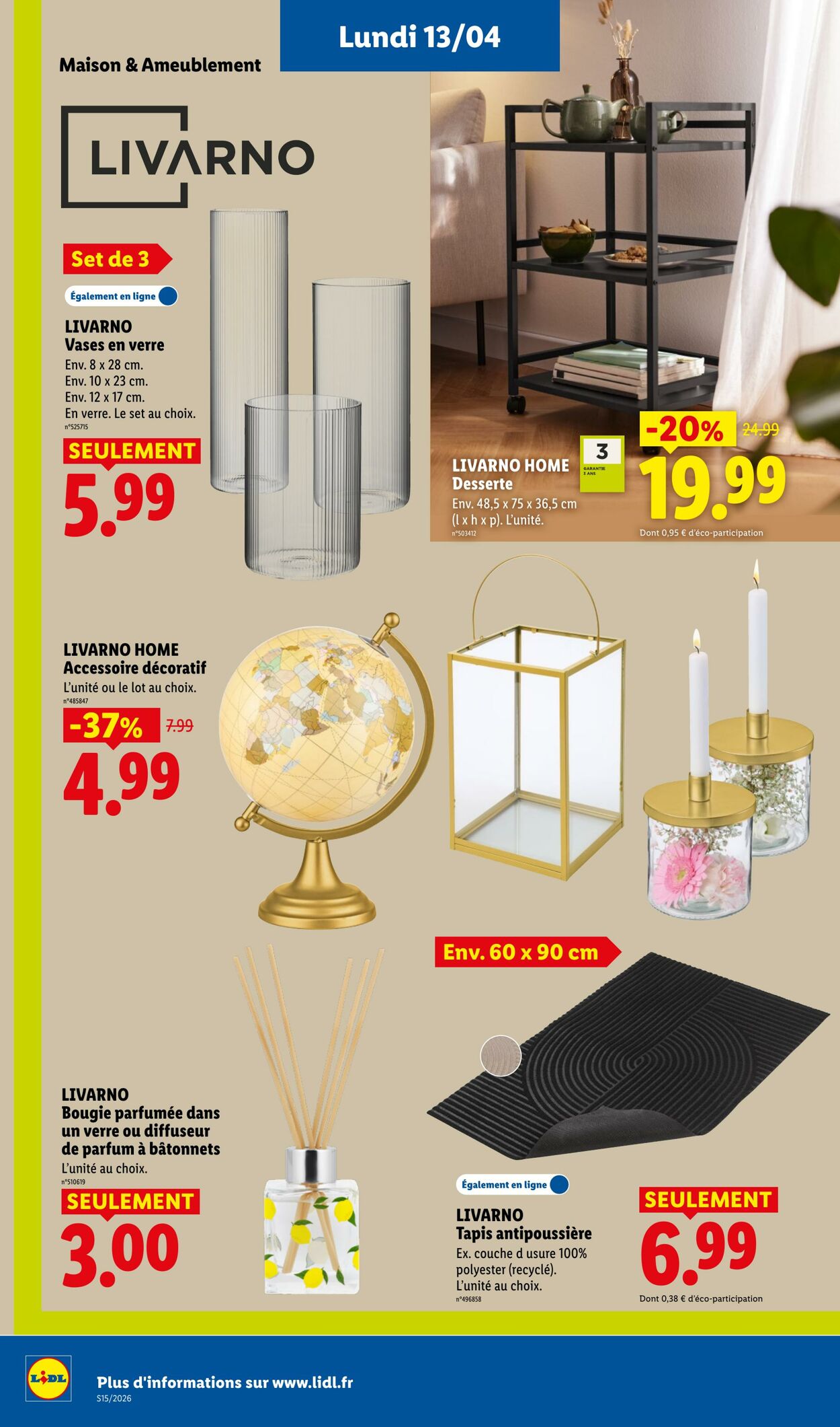 Catalogue Lidl 05.04.2026 - 15.04.2026