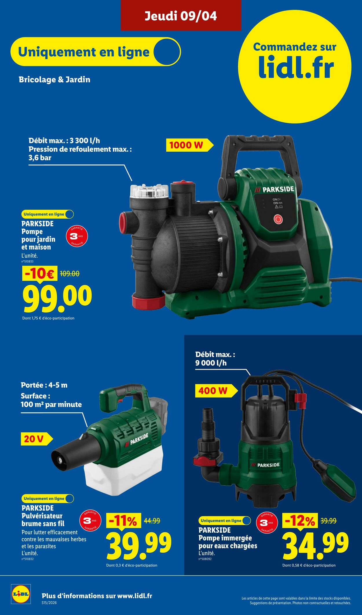Catalogue Lidl 05.04.2026 - 15.04.2026