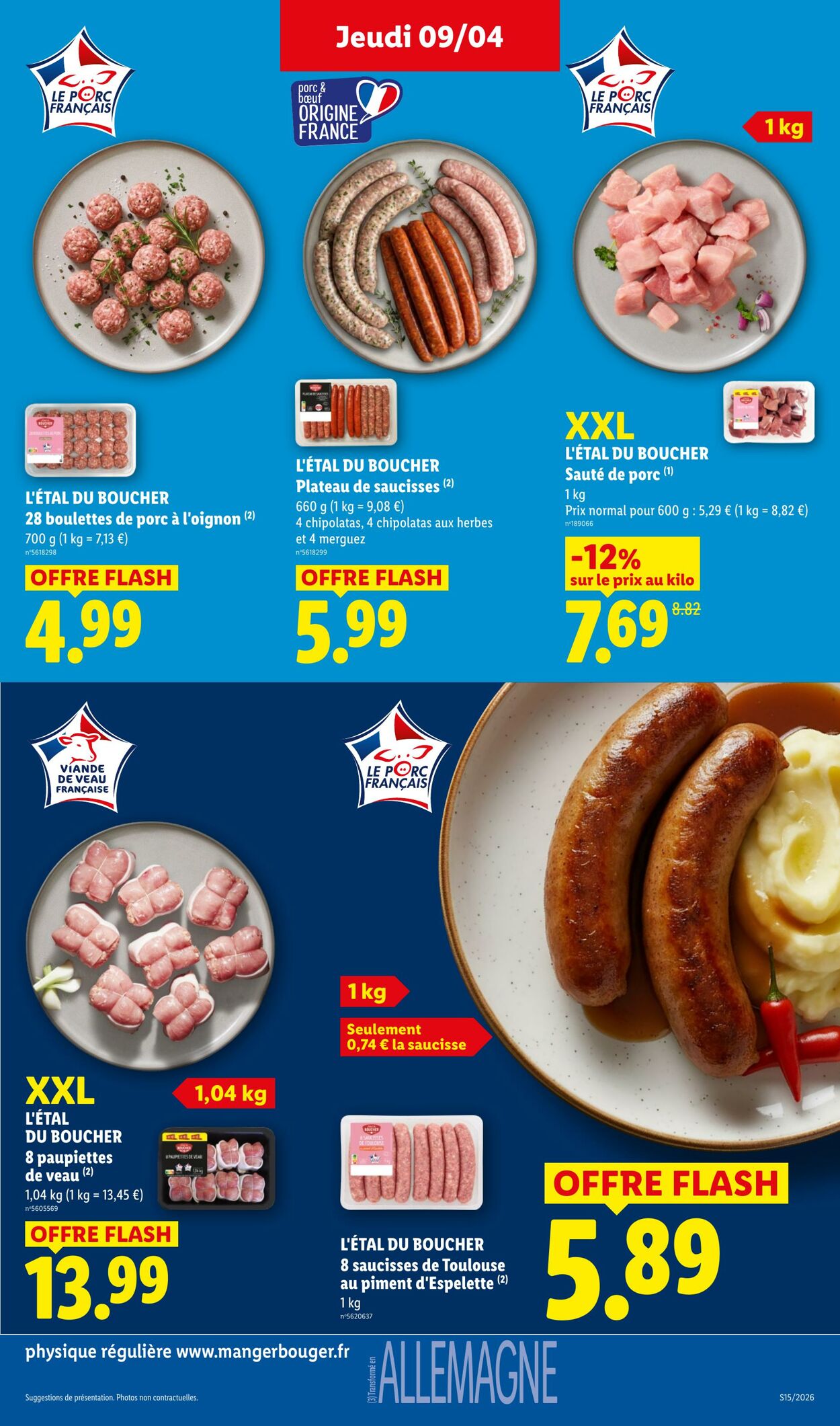 Catalogue Lidl 05.04.2026 - 15.04.2026