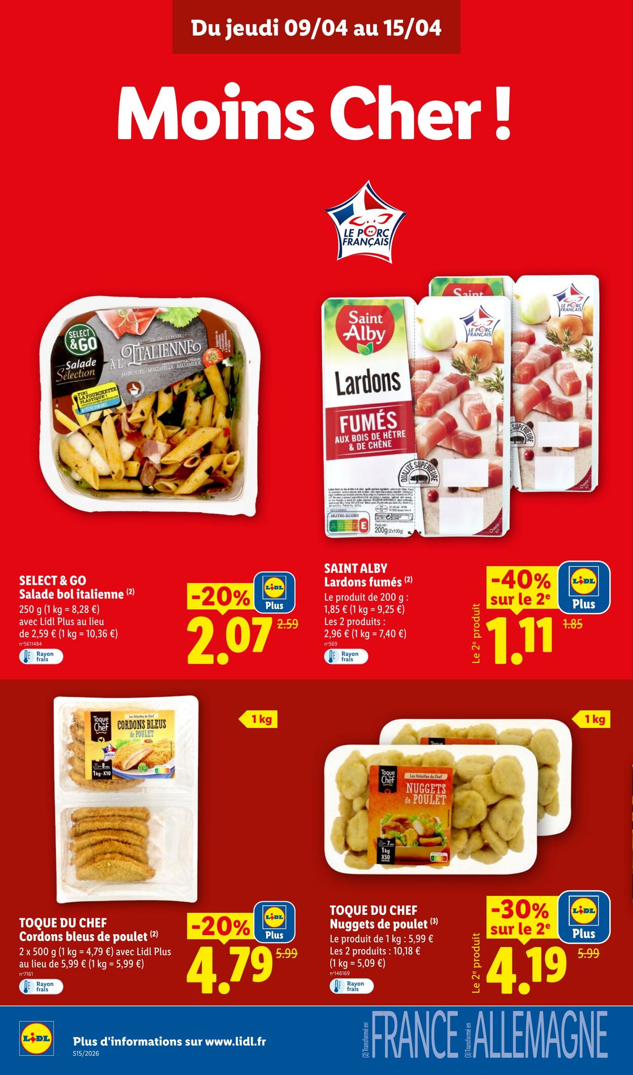 Catalogue Lidl 05.04.2026 - 15.04.2026