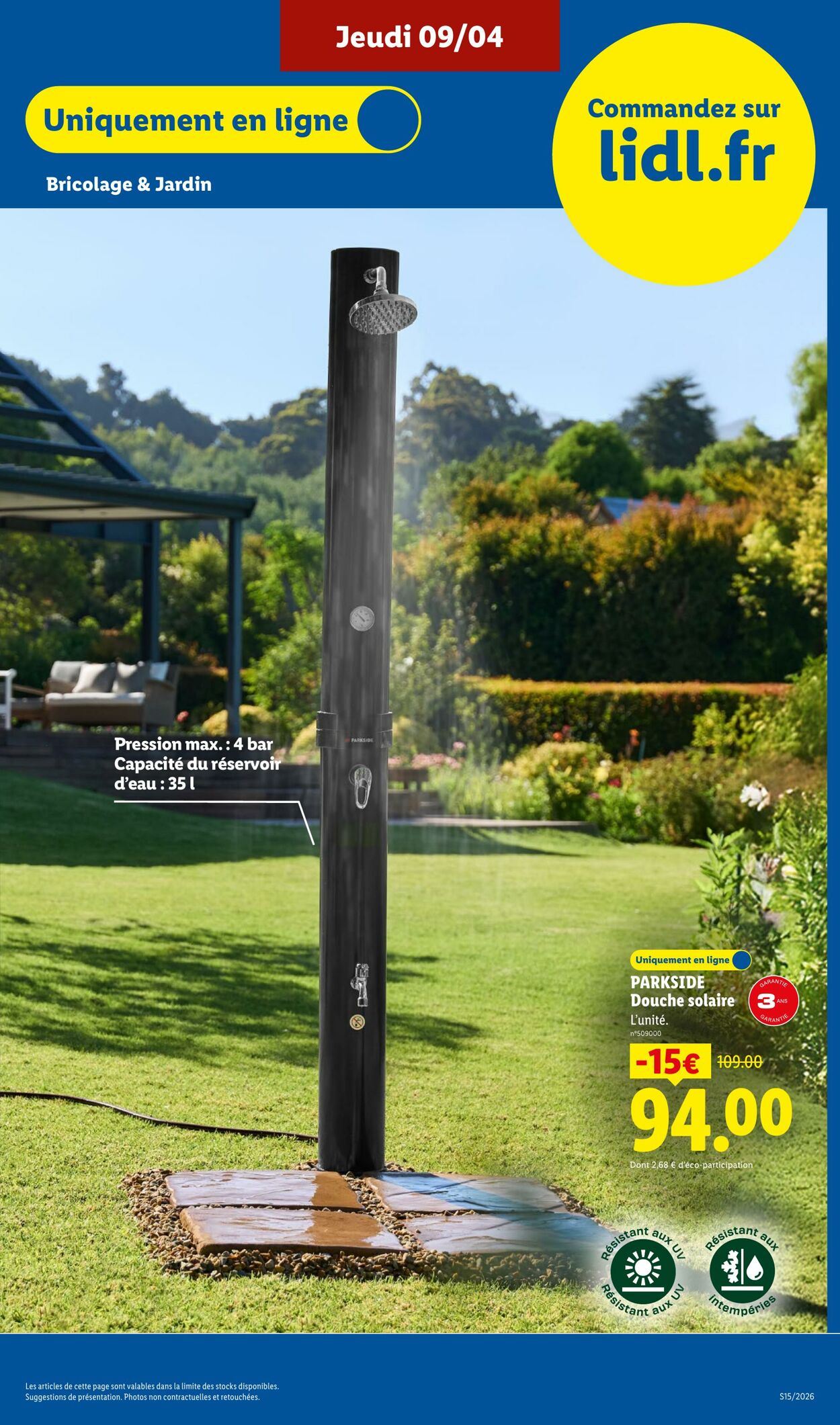 Catalogue Lidl 05.04.2026 - 15.04.2026
