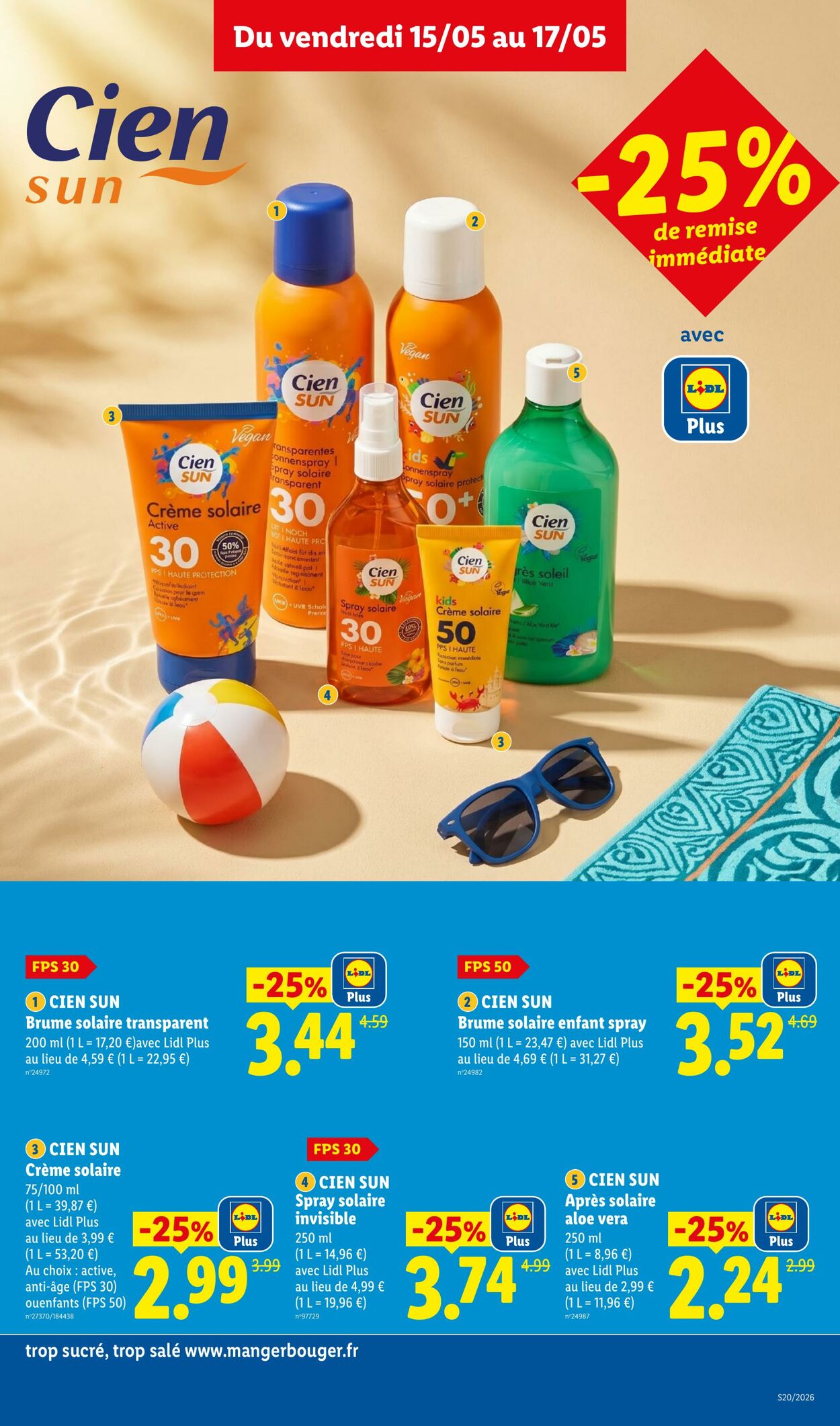Catalogue Lidl 10.05.2026 - 20.05.2026
