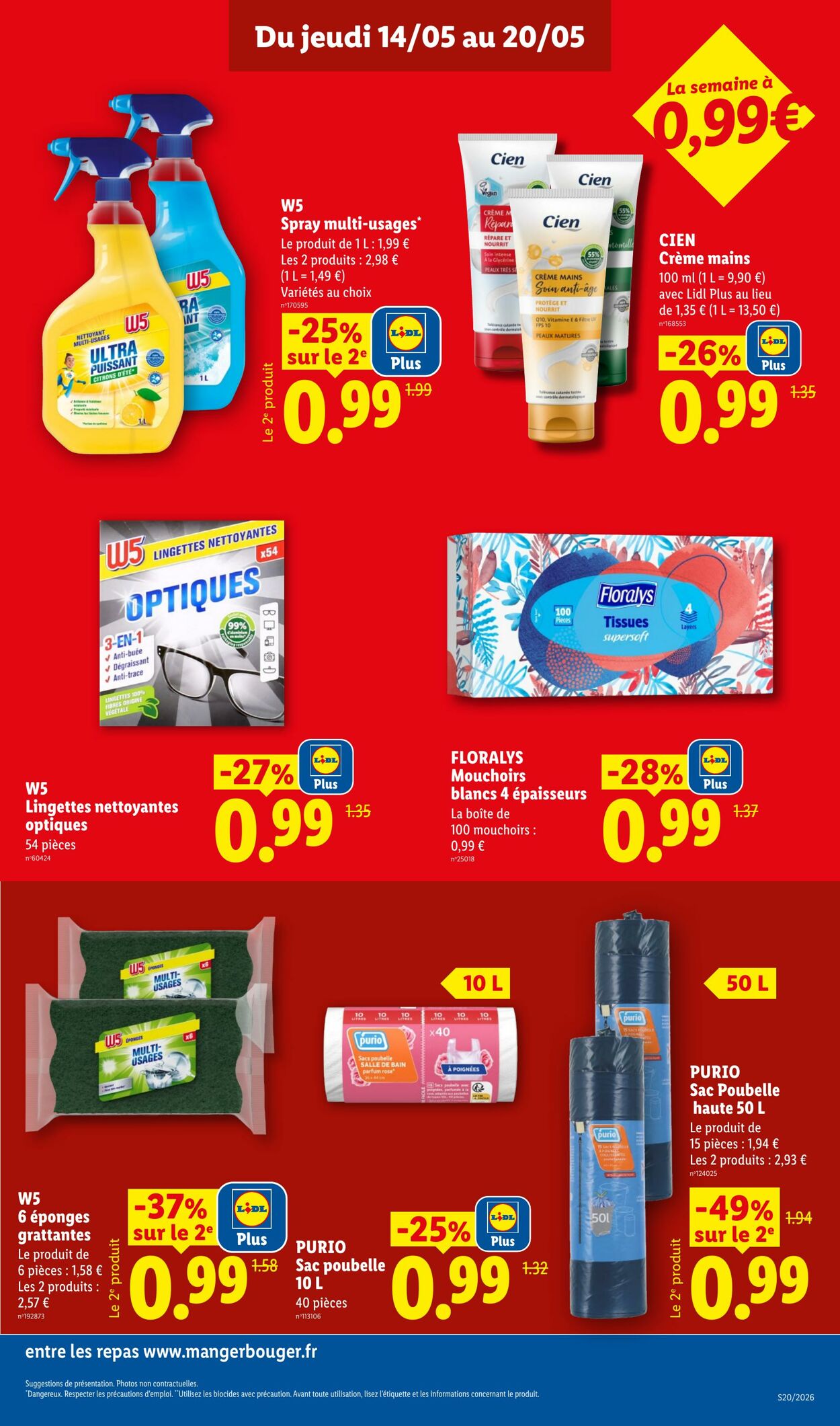 Catalogue Lidl 10.05.2026 - 20.05.2026
