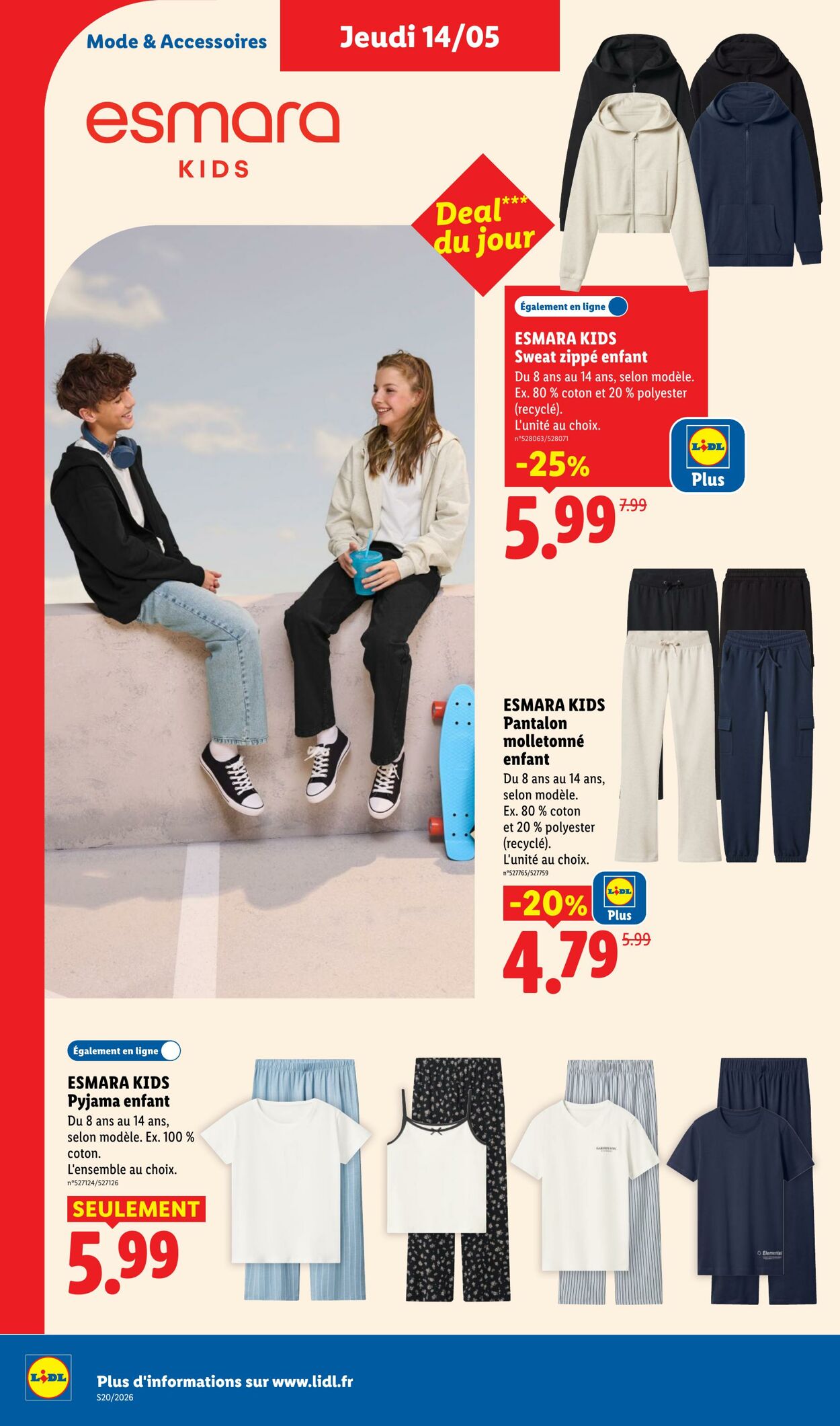 Catalogue Lidl 10.05.2026 - 20.05.2026