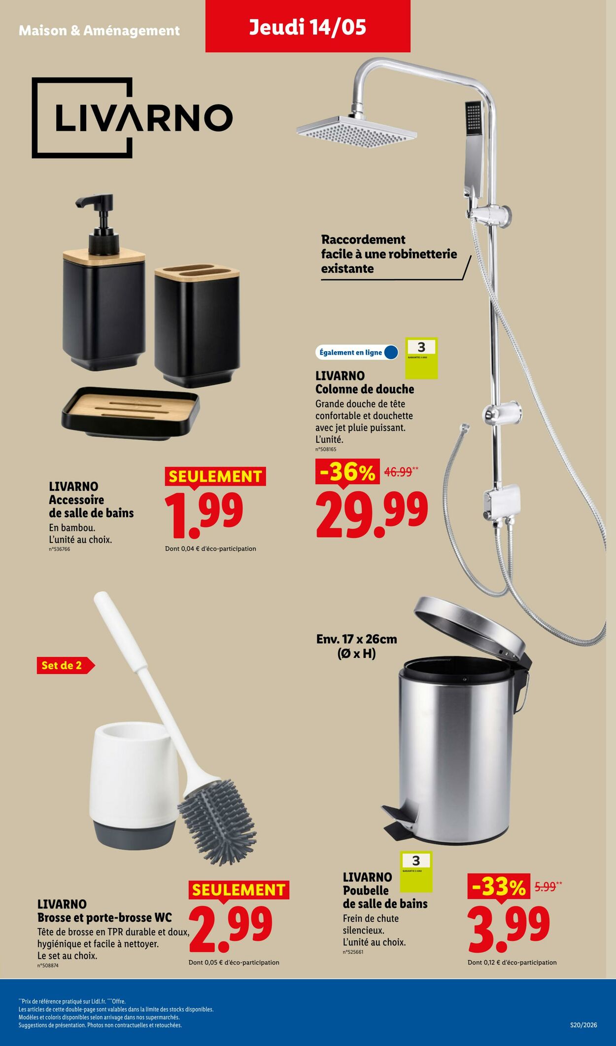 Catalogue Lidl 10.05.2026 - 20.05.2026