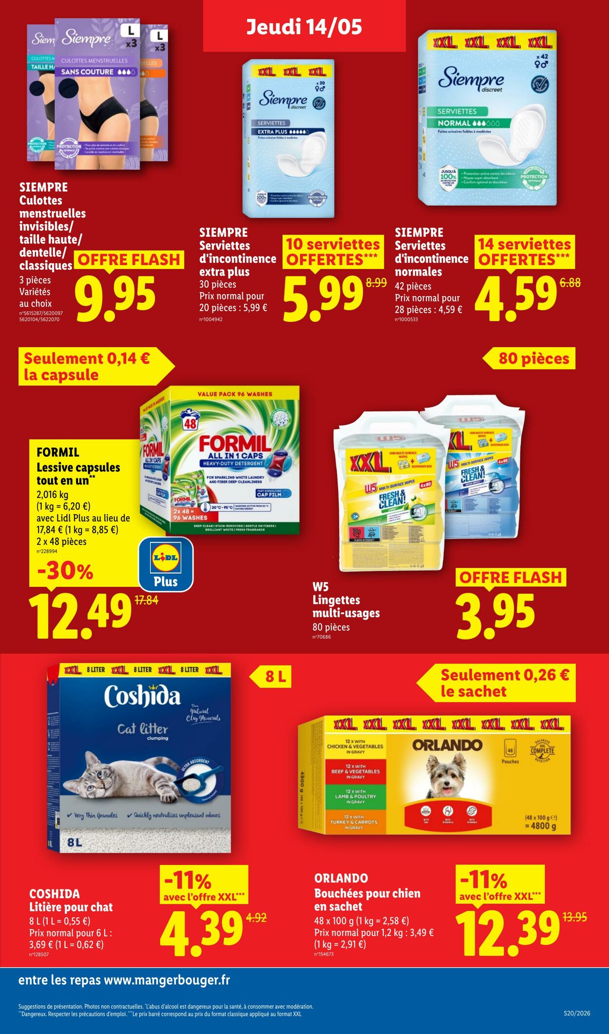 Catalogue Lidl 10.05.2026 - 20.05.2026