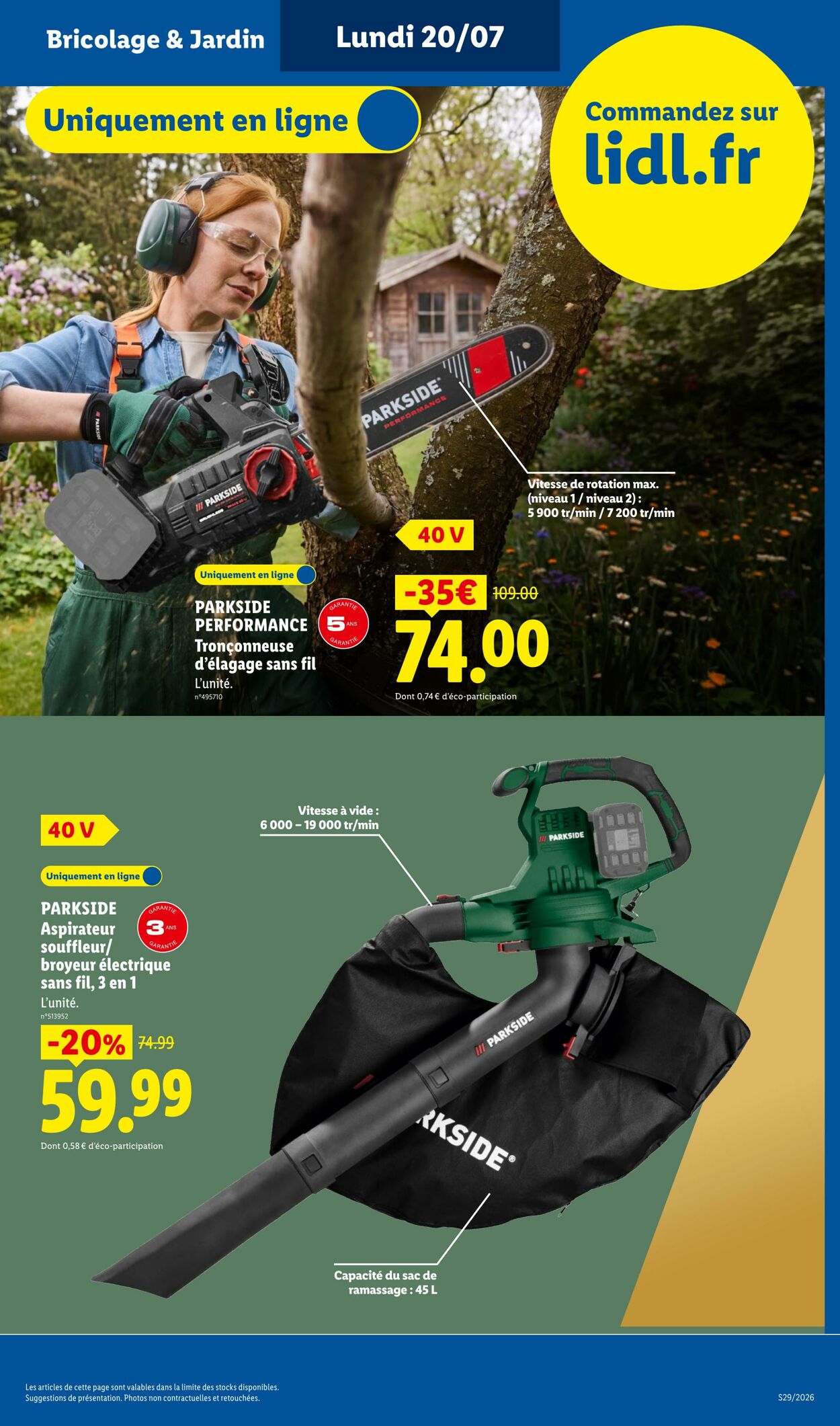 Catalogue Lidl 12.07.2026 - 22.07.2026