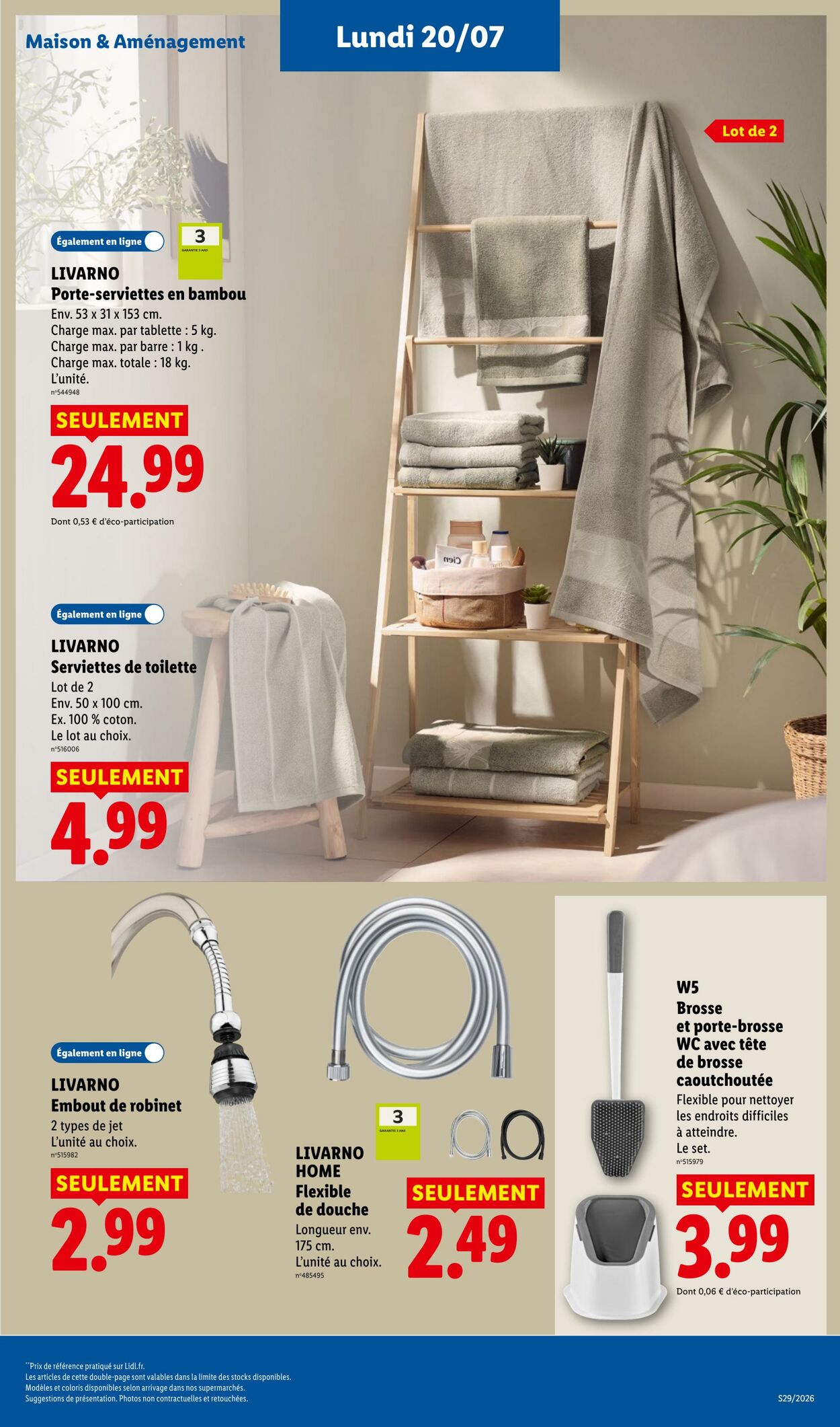 Catalogue Lidl 12.07.2026 - 22.07.2026