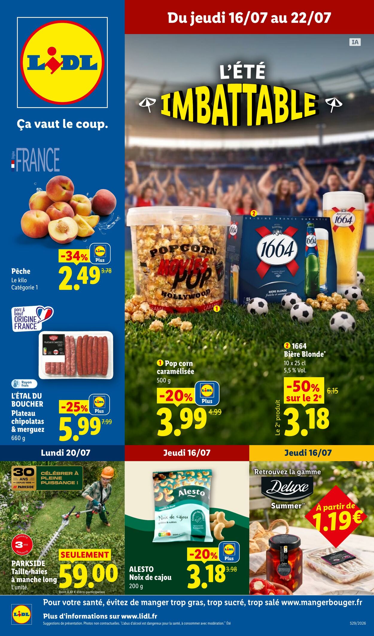 Catalogue Lidl 12.07.2026 - 22.07.2026