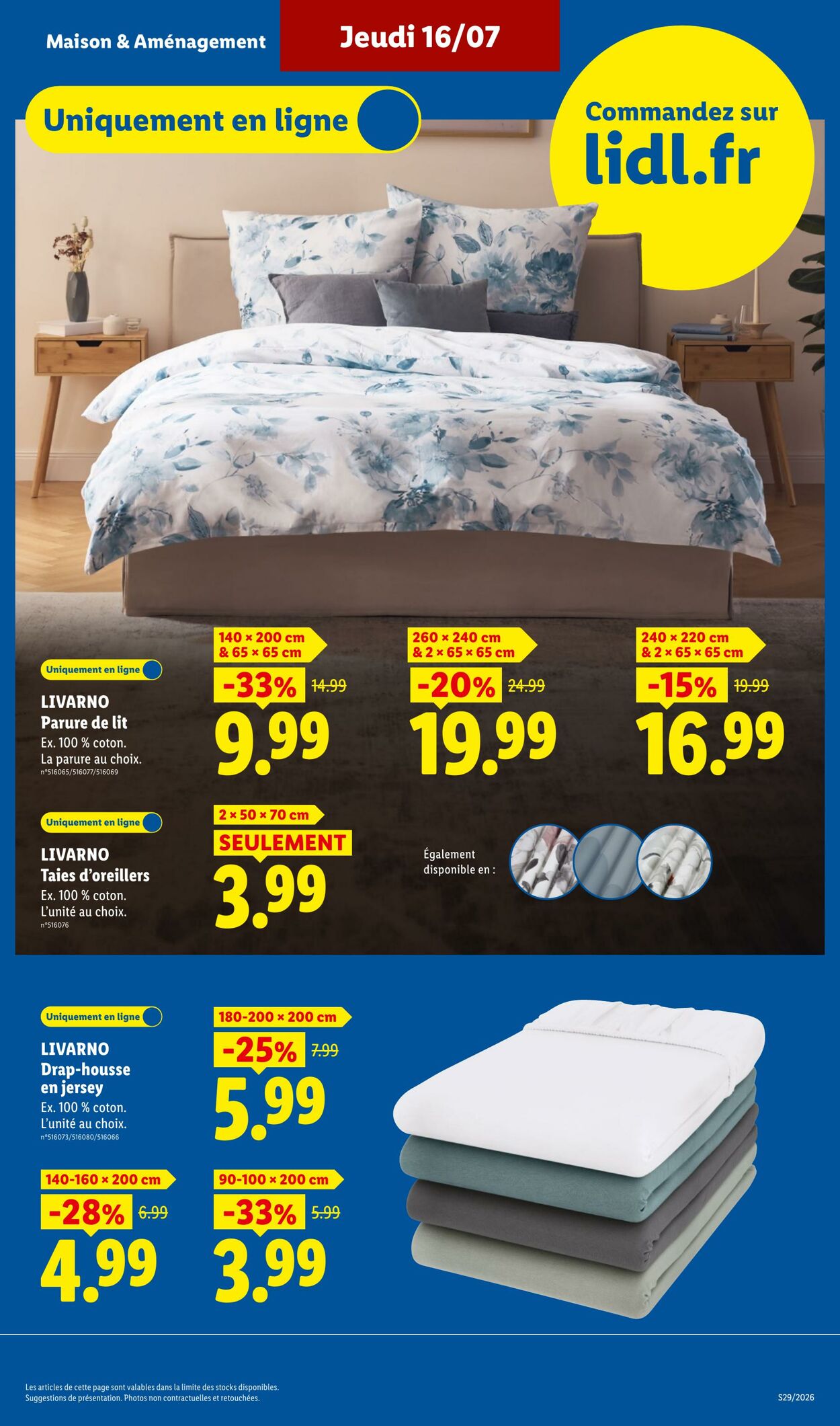 Catalogue Lidl 12.07.2026 - 22.07.2026