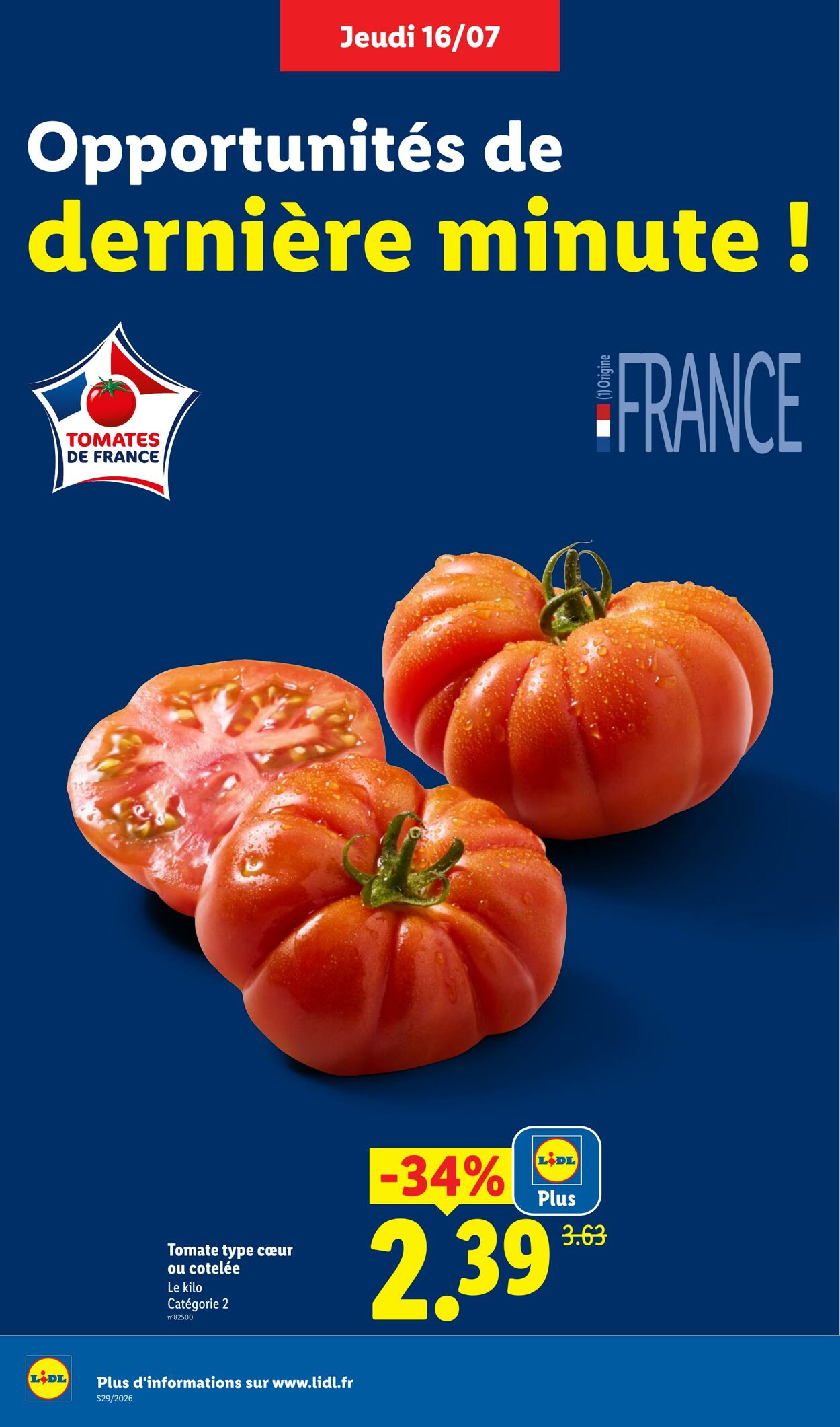 Catalogue Lidl 12.07.2026 - 22.07.2026