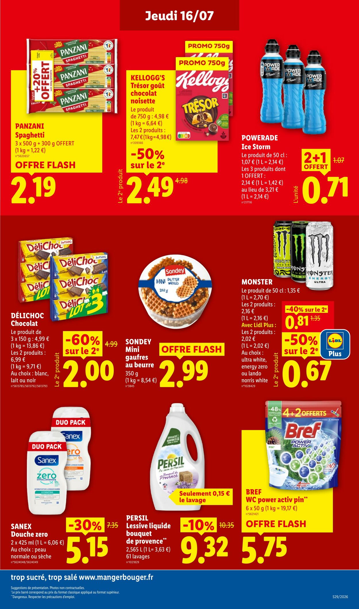 Catalogue Lidl 12.07.2026 - 22.07.2026
