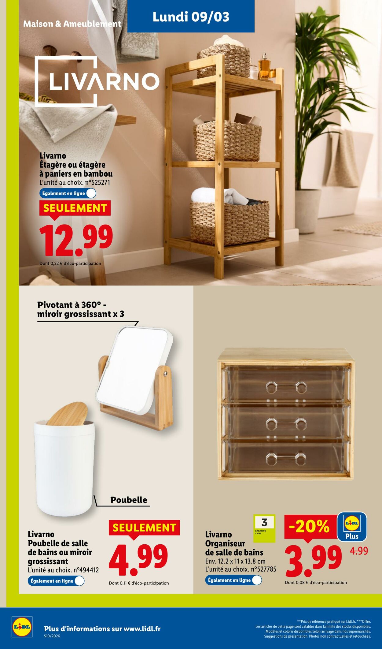 Catalogue Lidl 01.03.2026 - 11.03.2026