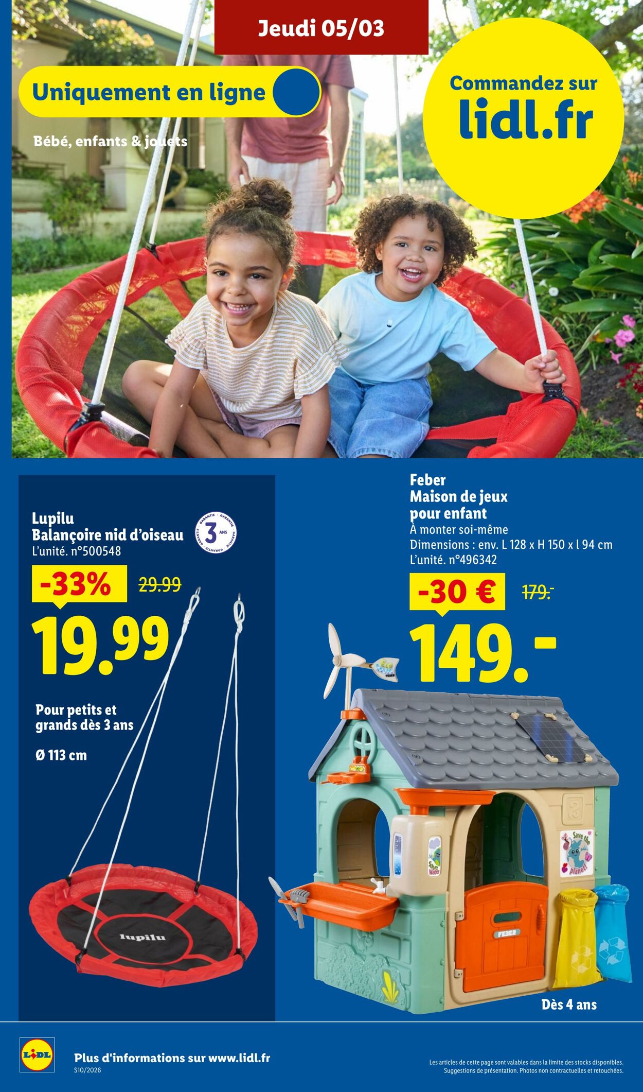 Catalogue Lidl 01.03.2026 - 11.03.2026