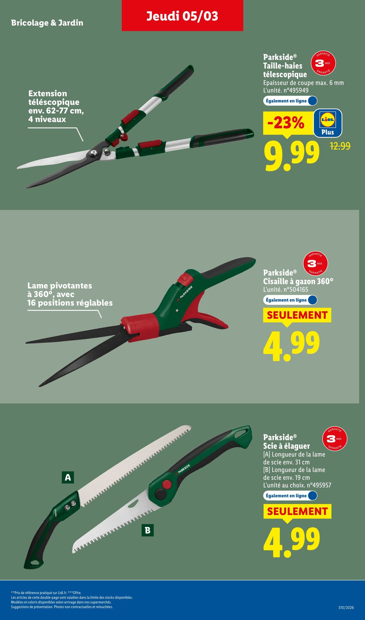 Catalogue Lidl 01.03.2026 - 11.03.2026