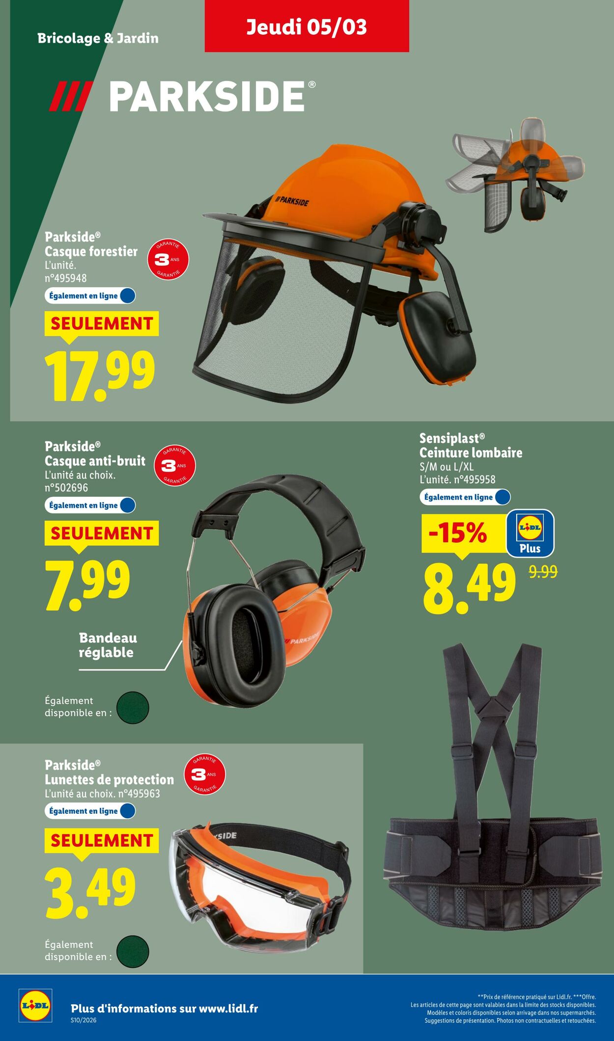 Catalogue Lidl 01.03.2026 - 11.03.2026