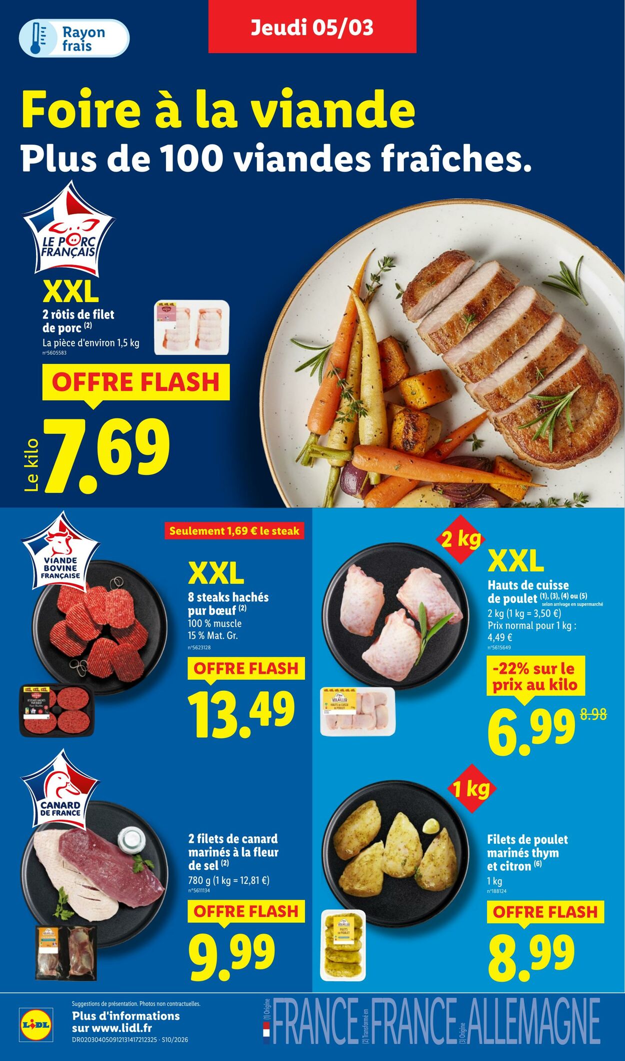 Catalogue Lidl 01.03.2026 - 11.03.2026