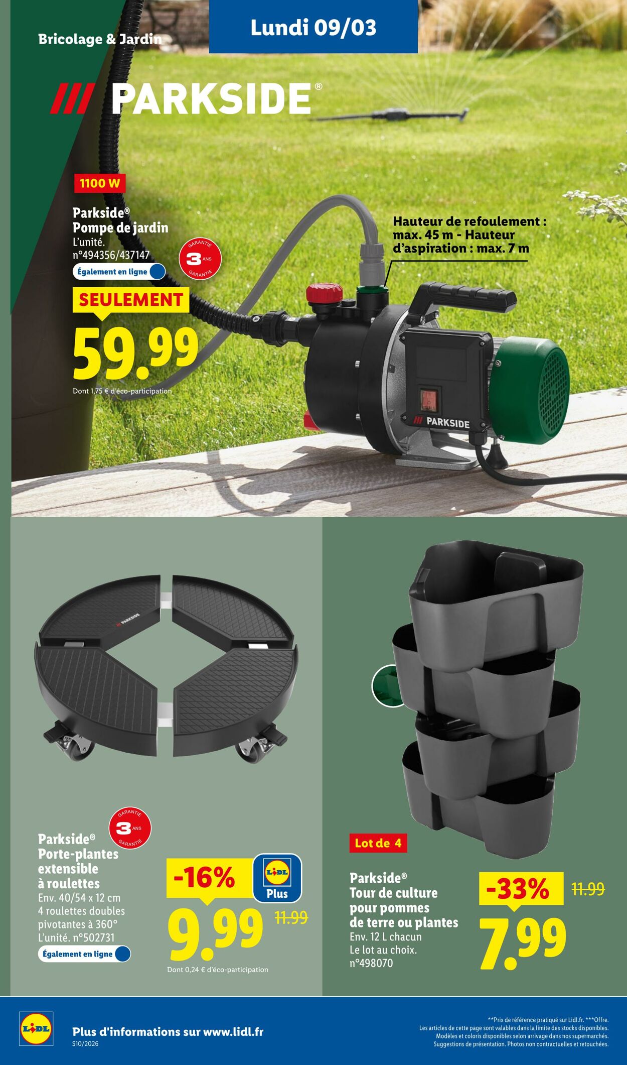 Catalogue Lidl 01.03.2026 - 11.03.2026