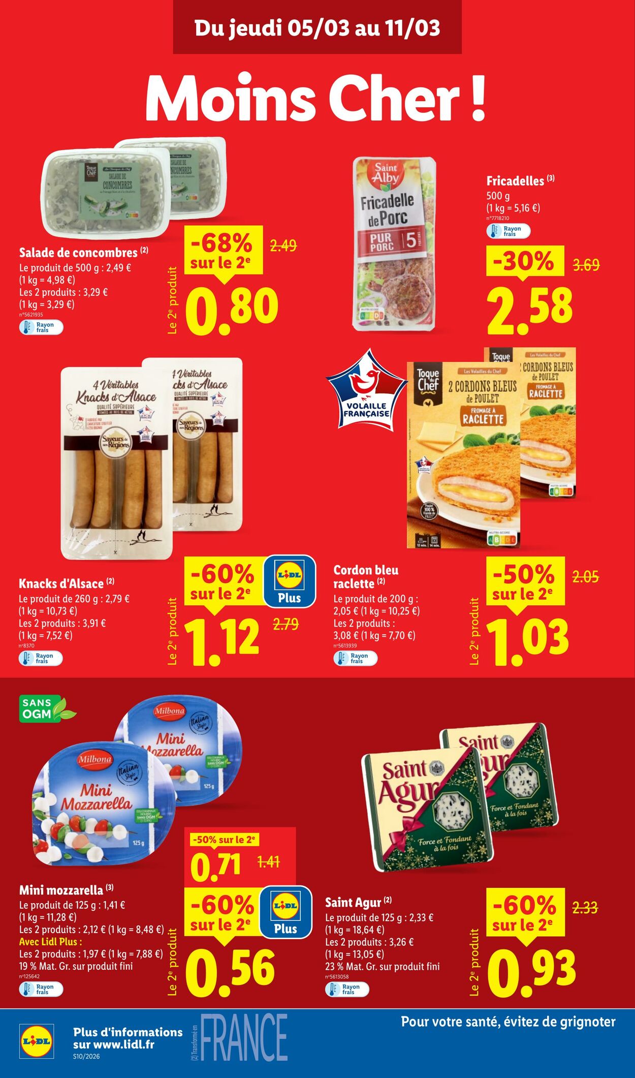 Catalogue Lidl 01.03.2026 - 11.03.2026