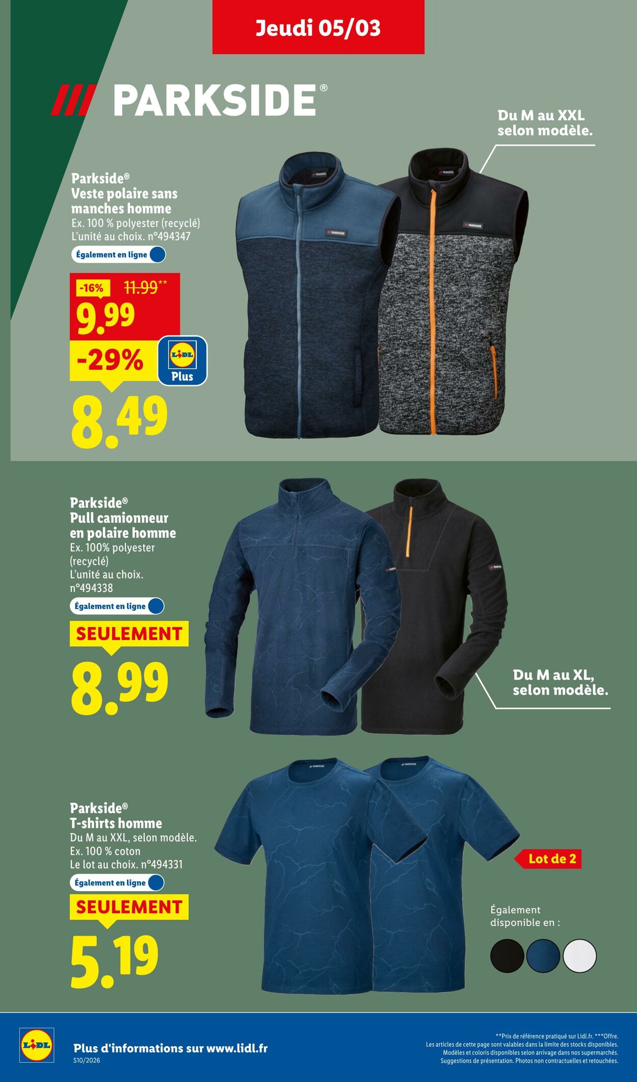 Catalogue Lidl 01.03.2026 - 11.03.2026