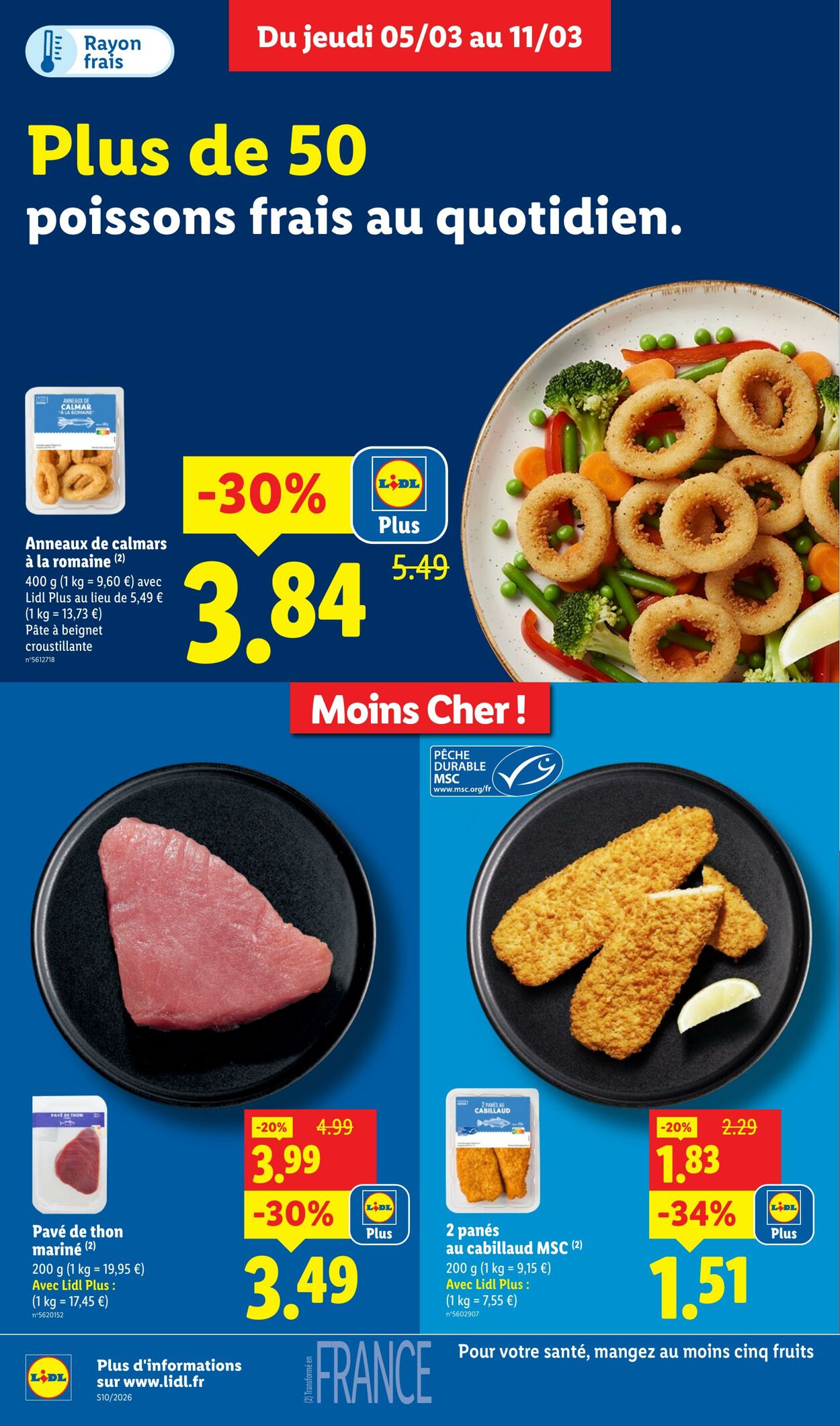 Catalogue Lidl 01.03.2026 - 11.03.2026