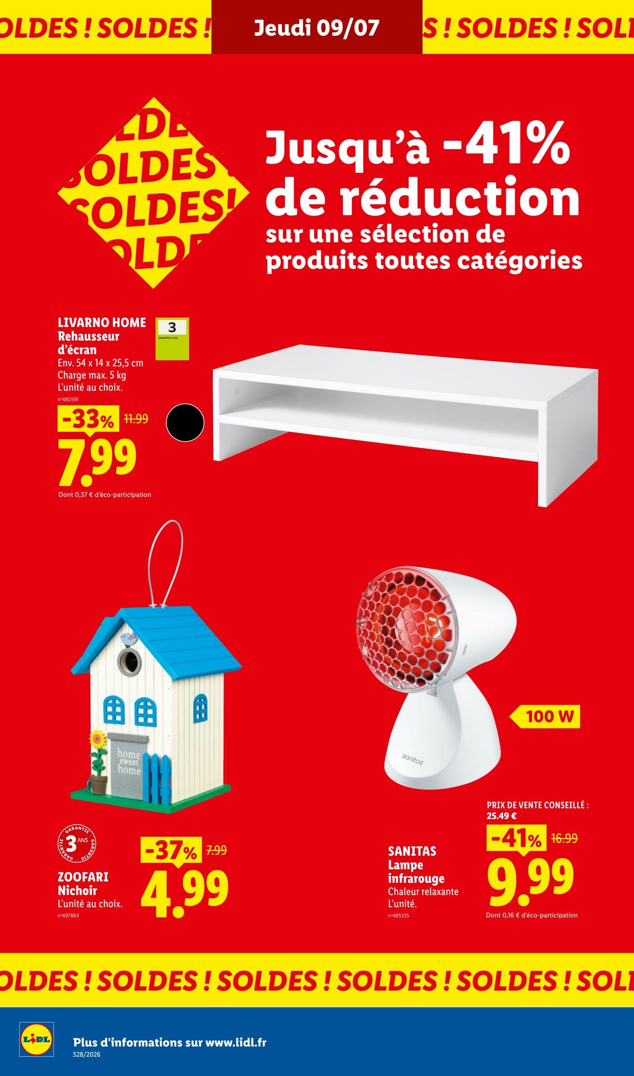 Catalogue Lidl 05.07.2026 - 15.07.2026