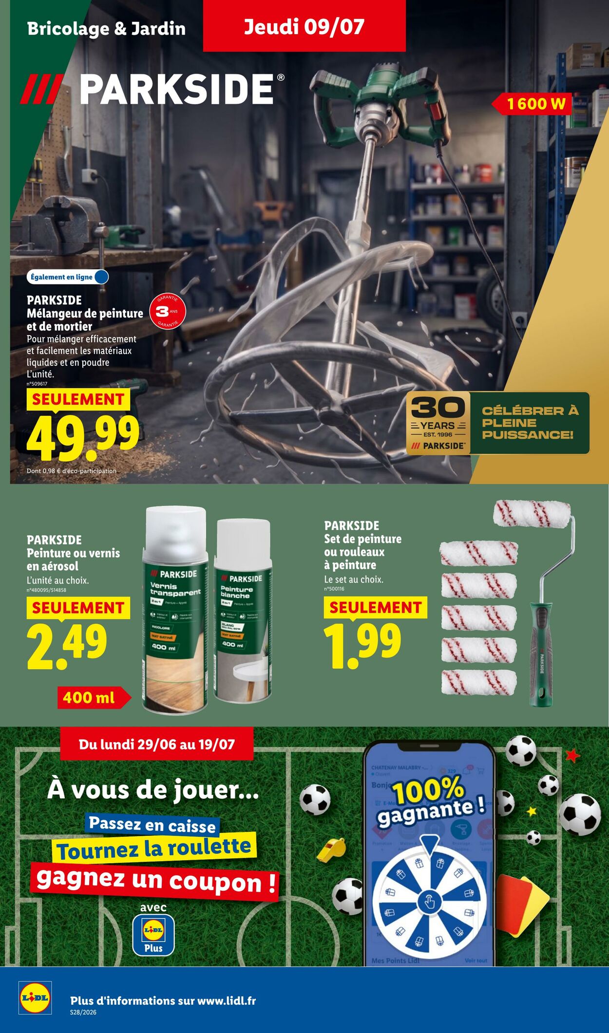 Catalogue Lidl 05.07.2026 - 15.07.2026