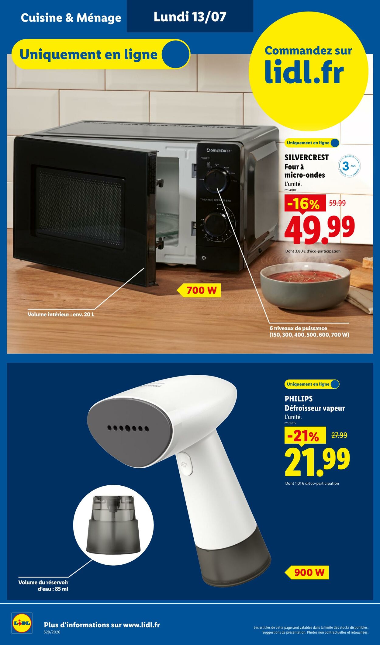 Catalogue Lidl 05.07.2026 - 15.07.2026