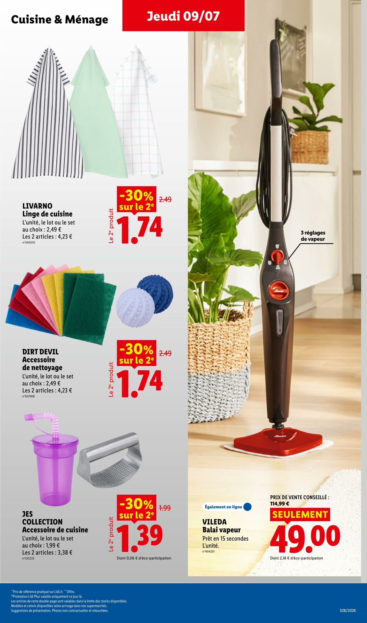 Catalogue Lidl 05.07.2026 - 15.07.2026