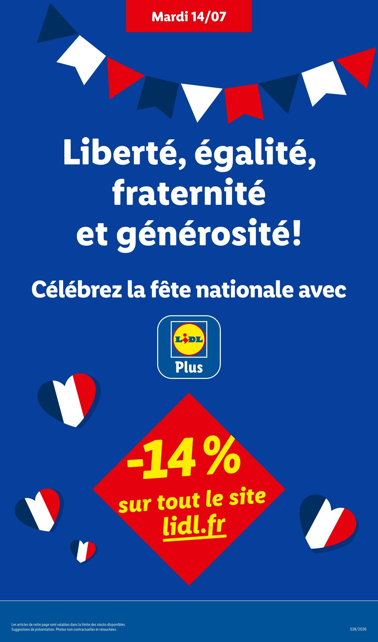 Catalogue Lidl 05.07.2026 - 15.07.2026