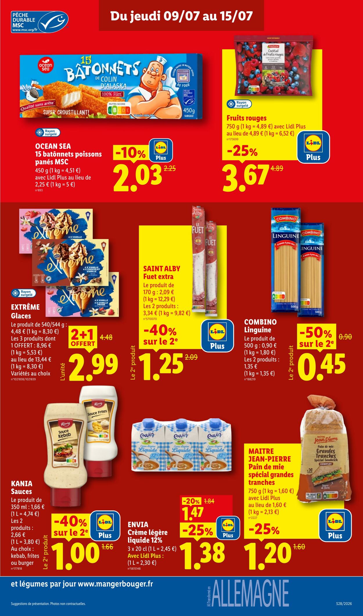 Catalogue Lidl 05.07.2026 - 15.07.2026