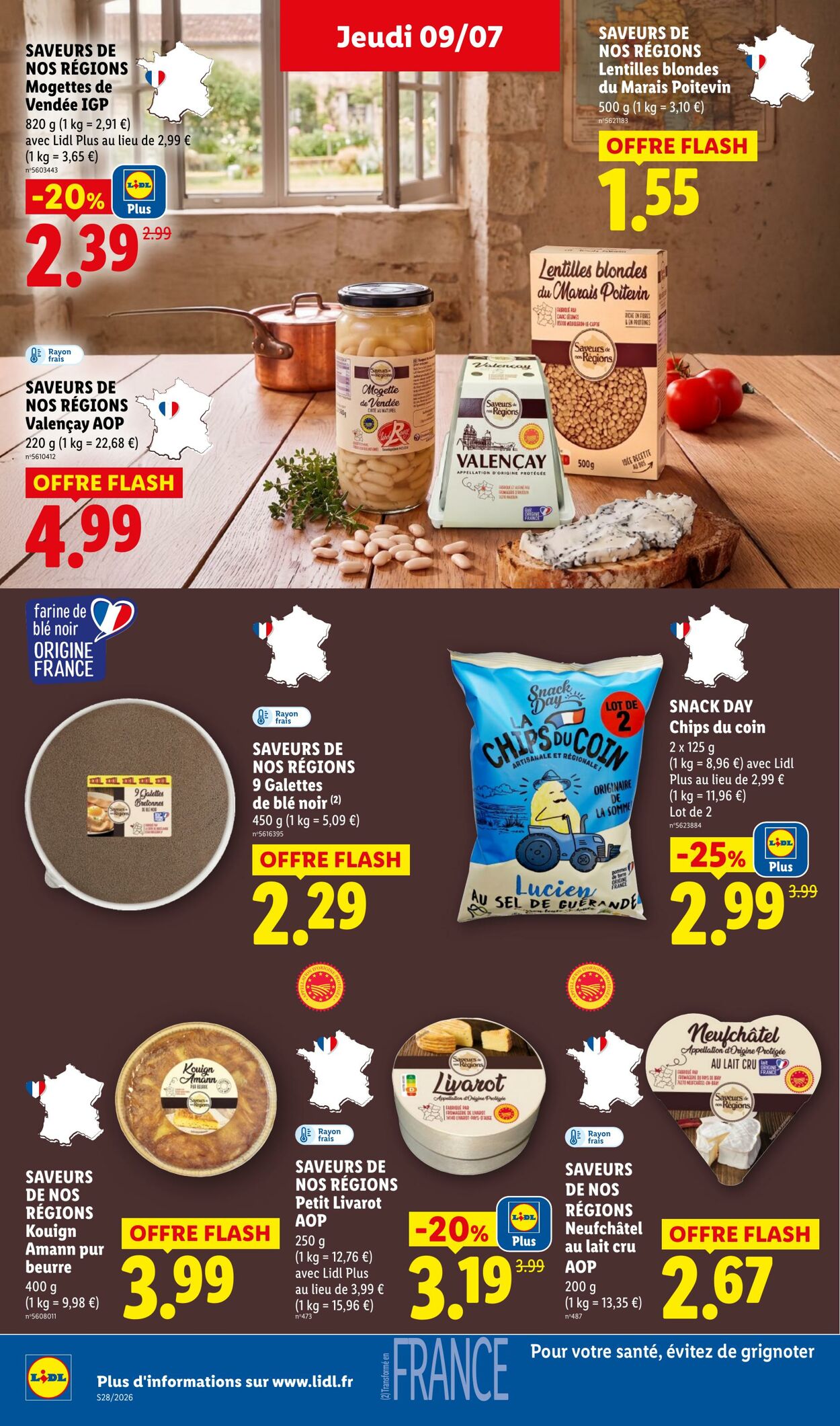 Catalogue Lidl 05.07.2026 - 15.07.2026