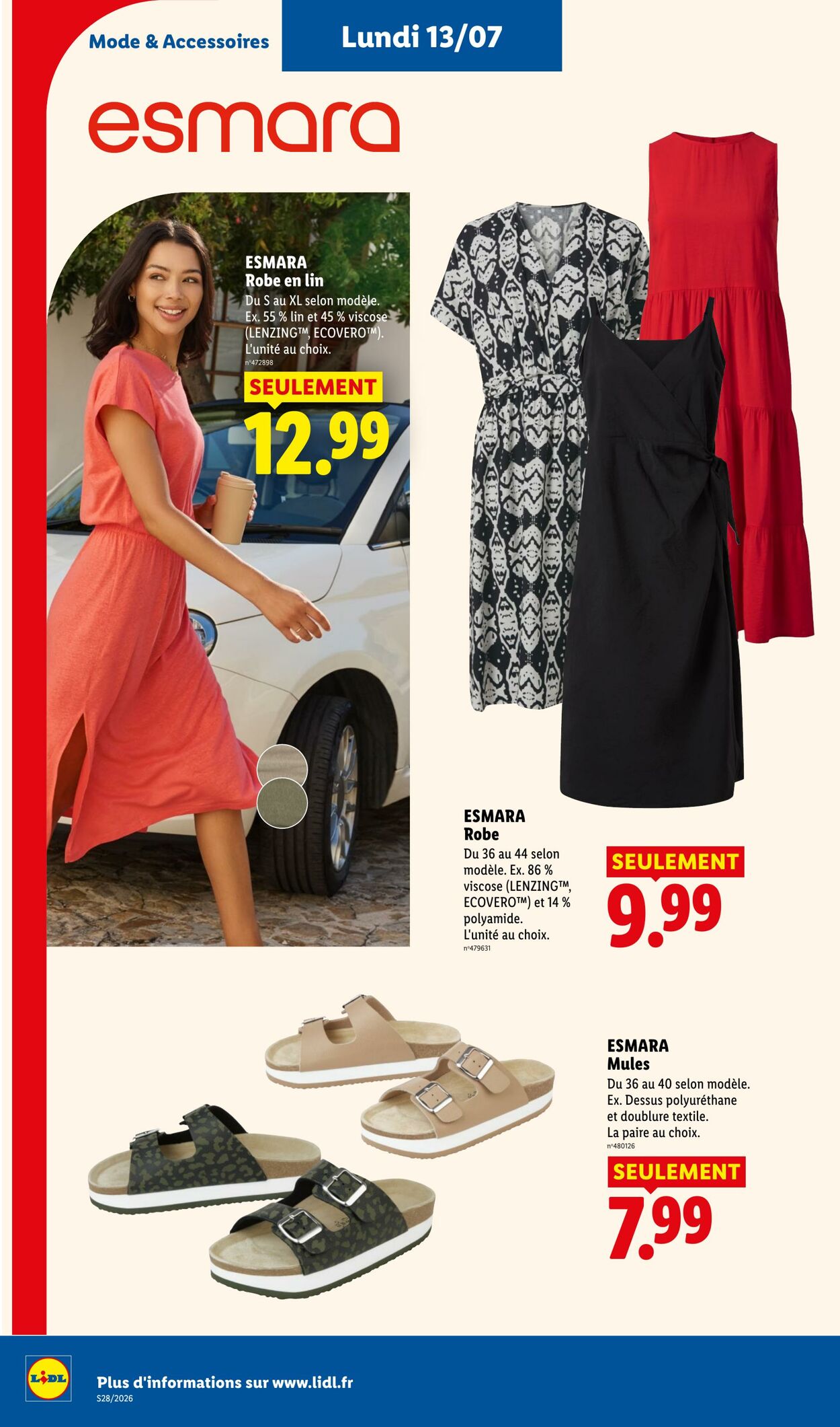 Catalogue Lidl 05.07.2026 - 15.07.2026