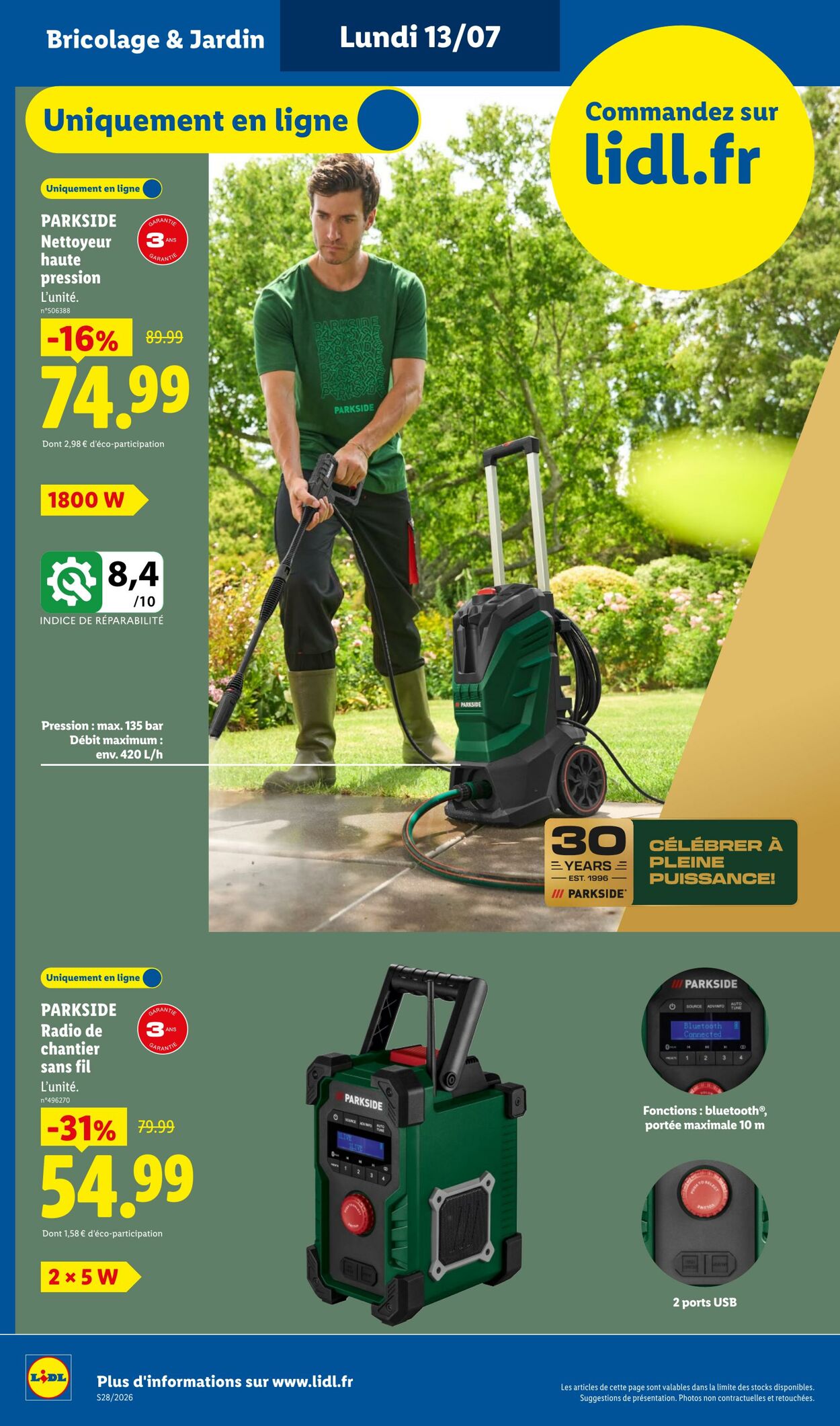 Catalogue Lidl 05.07.2026 - 15.07.2026