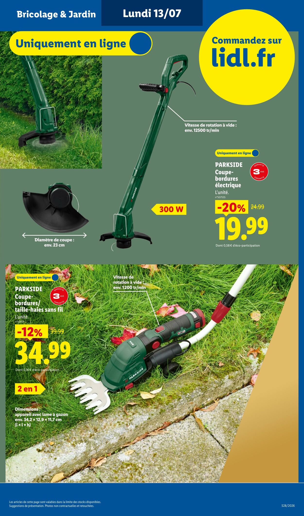 Catalogue Lidl 05.07.2026 - 15.07.2026