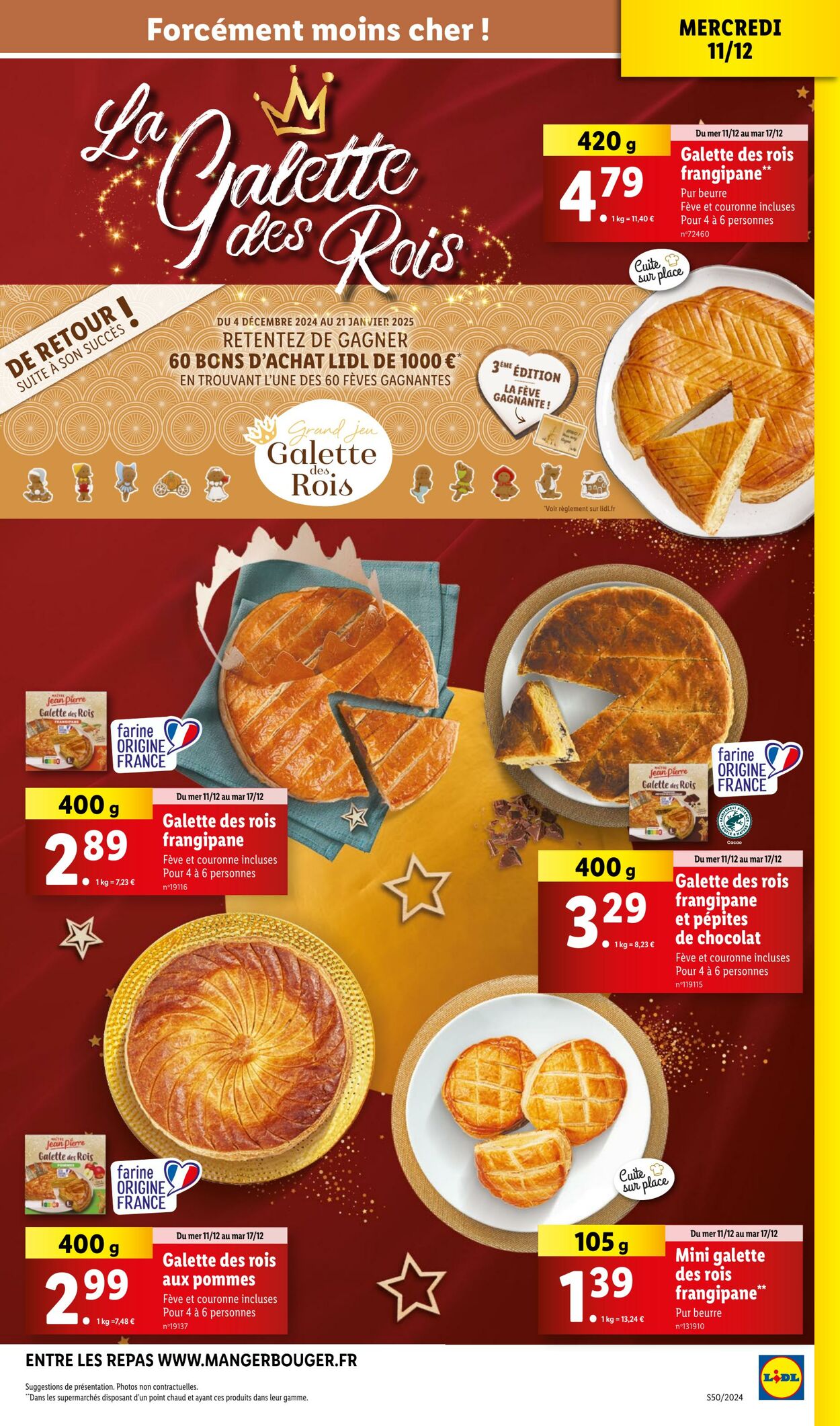 Catalogue Lidl 11.12.2024 - 17.12.2024