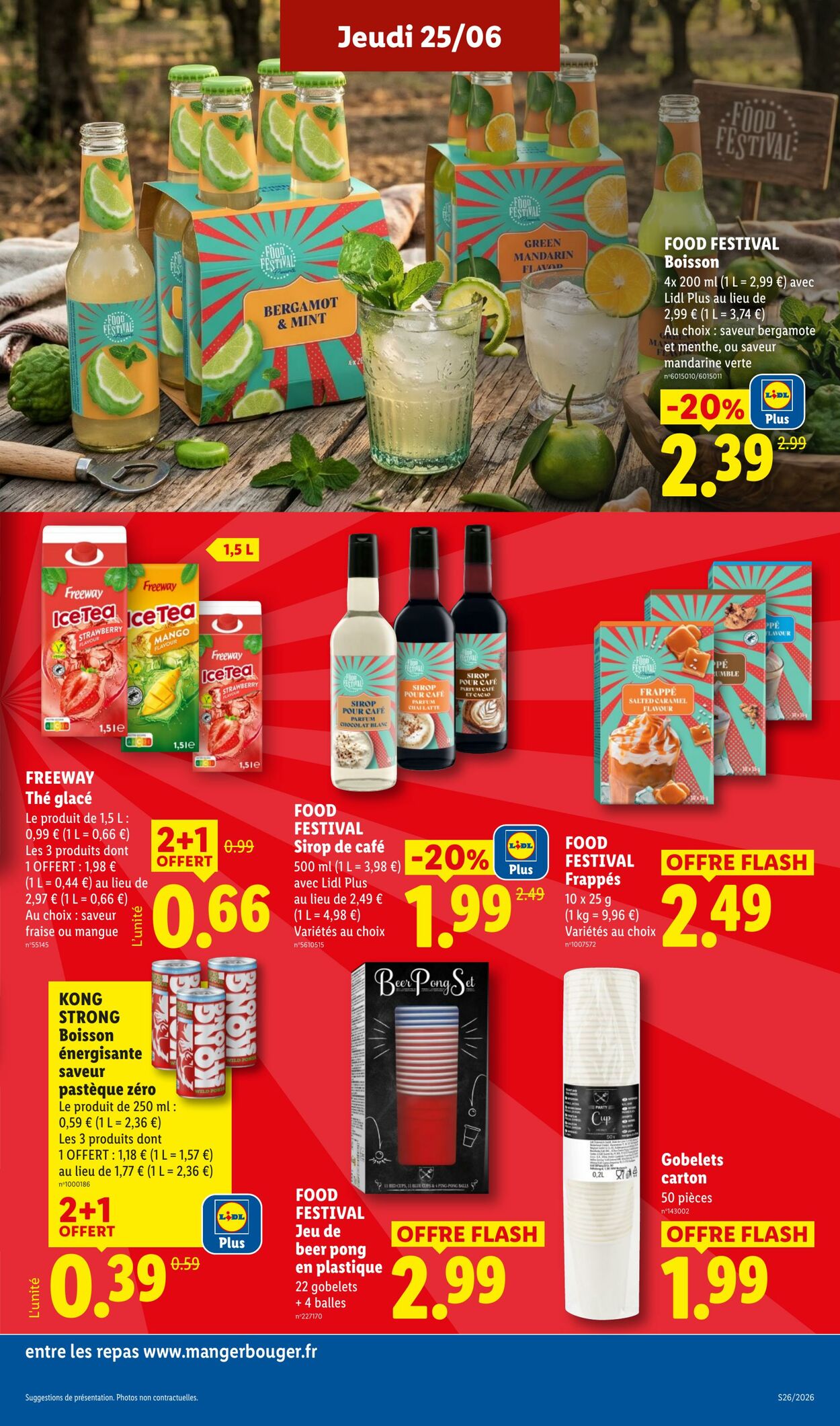 Catalogue Lidl 21.06.2026 - 01.07.2026