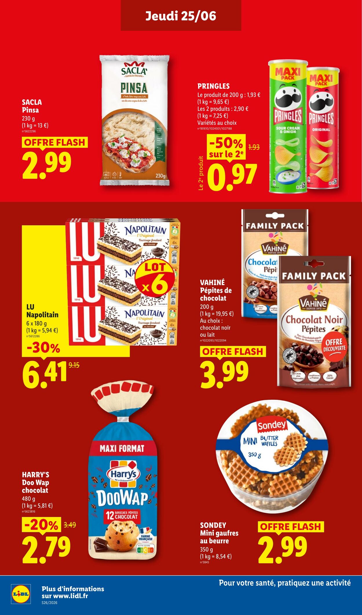 Catalogue Lidl 21.06.2026 - 01.07.2026
