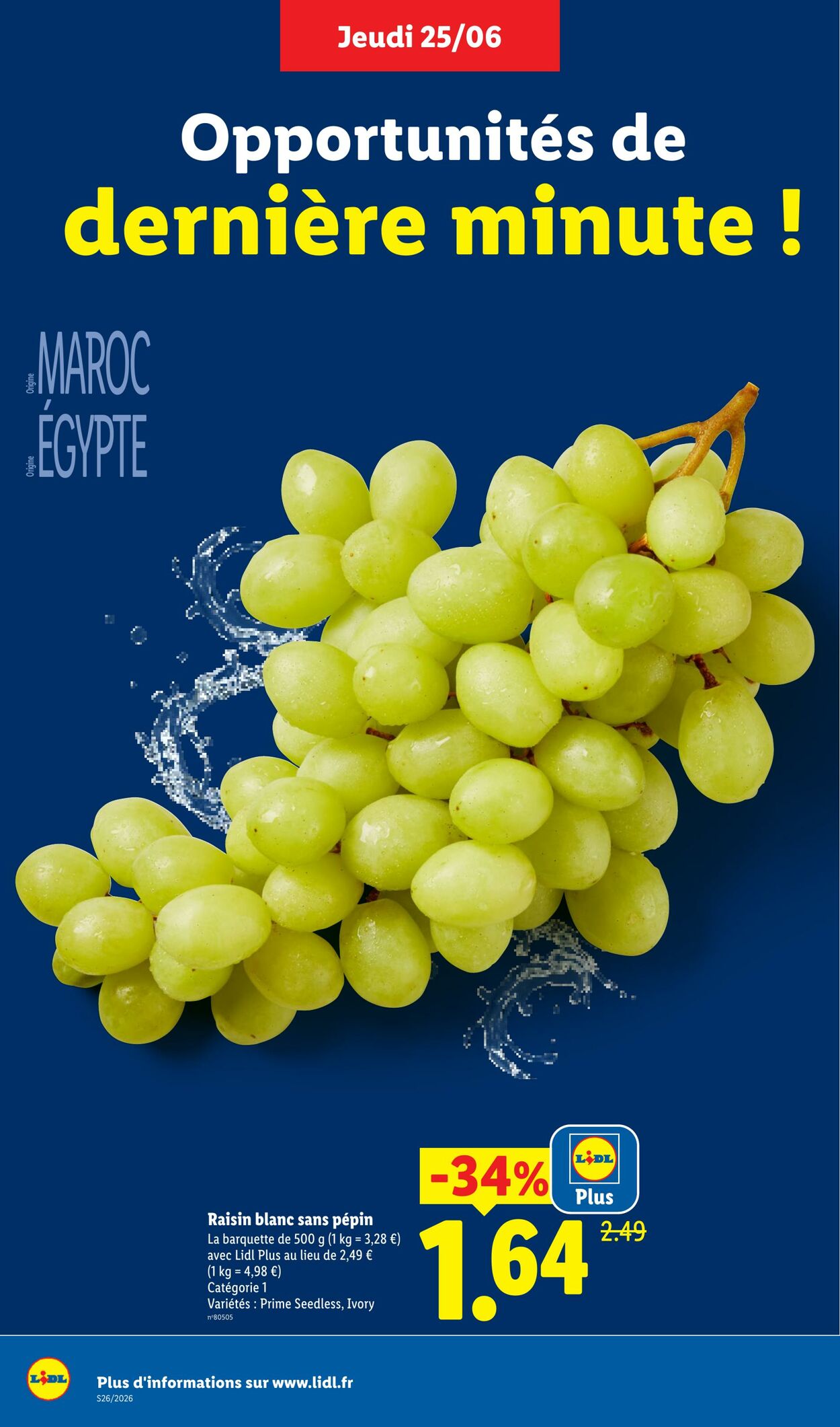 Catalogue Lidl 21.06.2026 - 01.07.2026