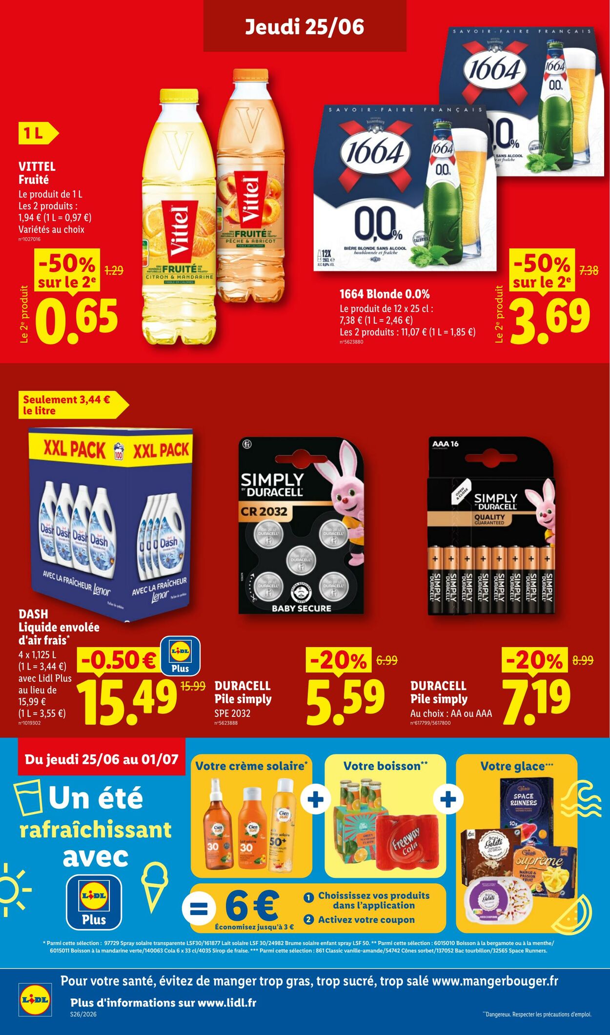 Catalogue Lidl 21.06.2026 - 01.07.2026